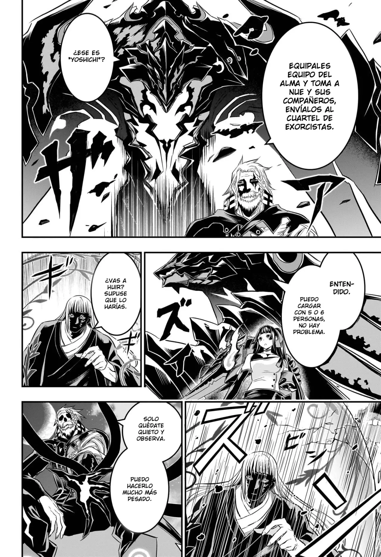 Nue's Exorcist Capitulo 63: Energía ilimitada página 7