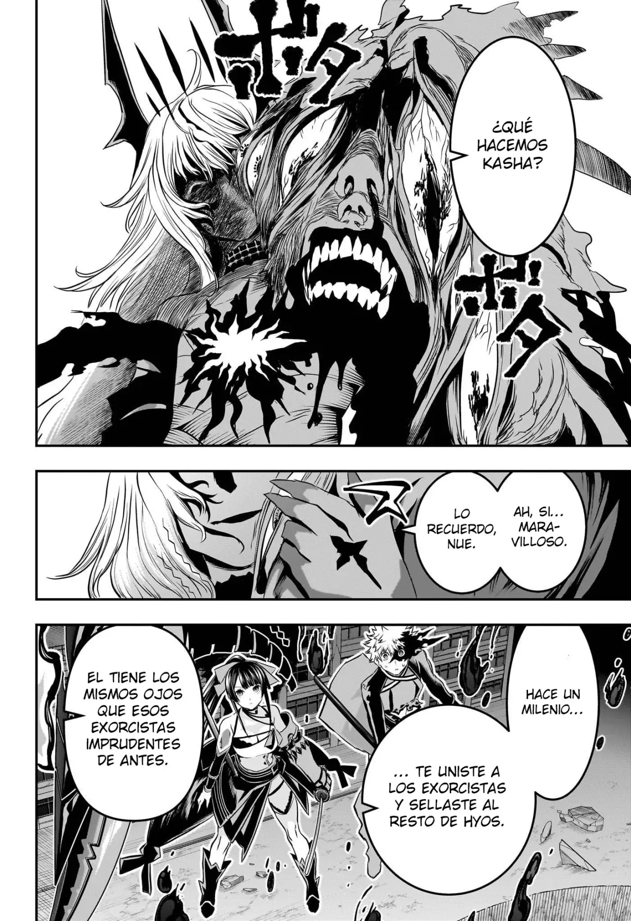 Nue's Exorcist Capitulo 64: Kasha página 9