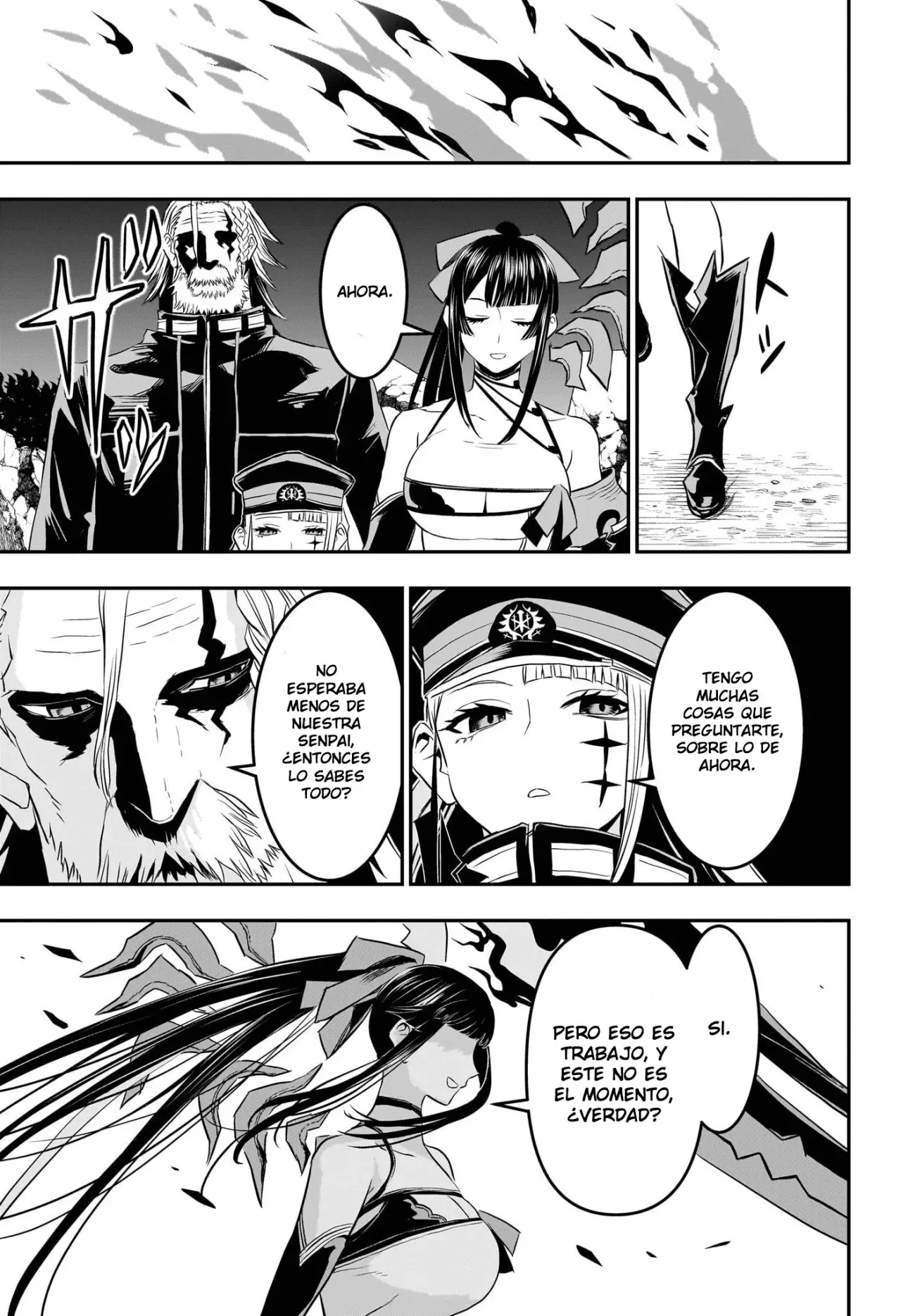Nue's Exorcist Capitulo 65: Derrota página 11