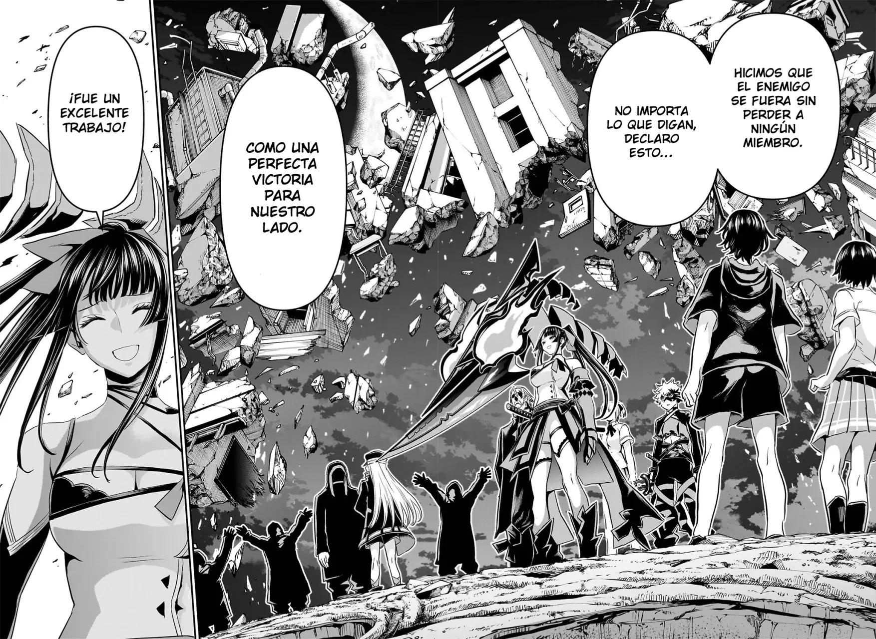 Nue's Exorcist Capitulo 65: Derrota página 14