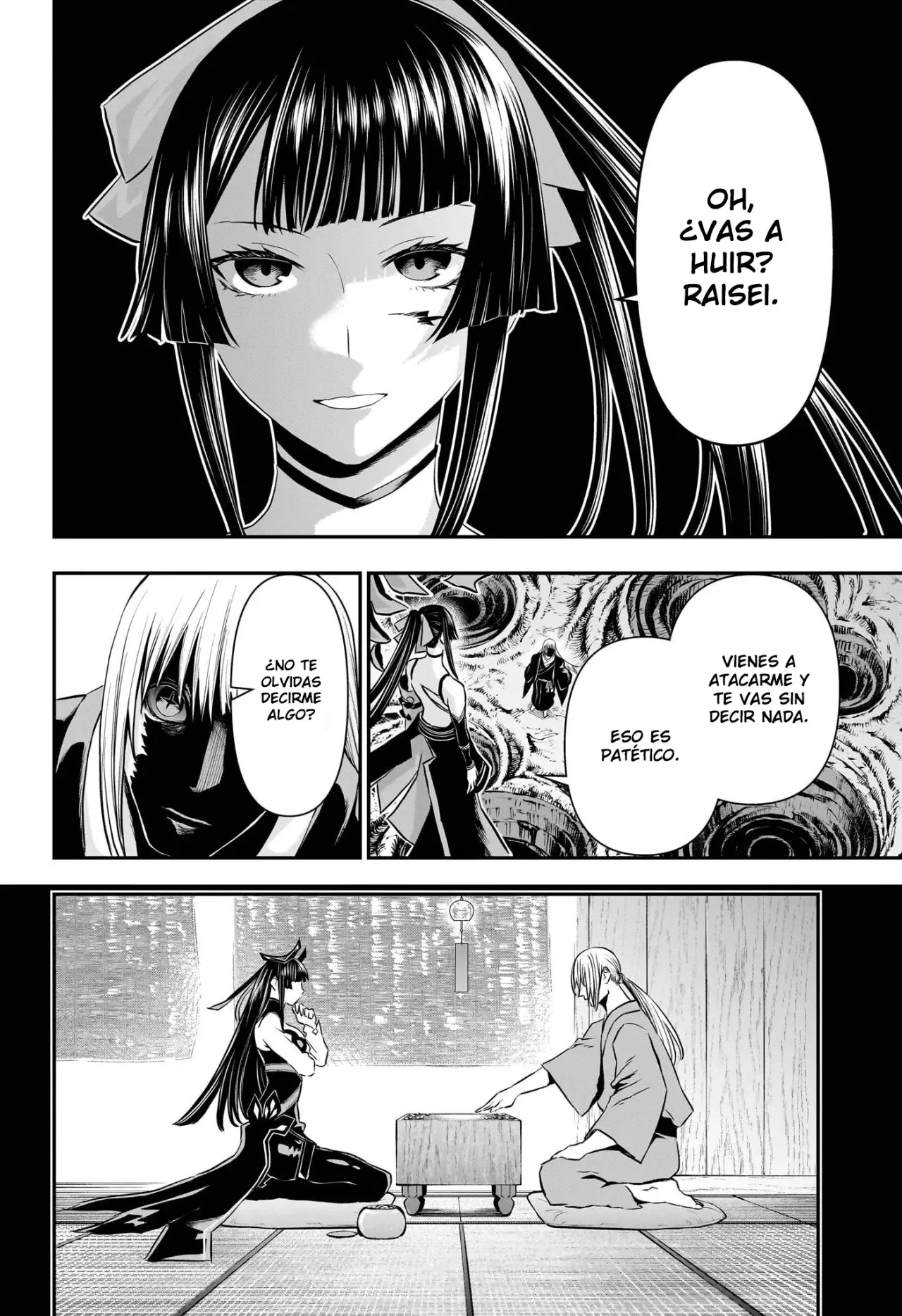 Nue's Exorcist Capitulo 65: Derrota página 8
