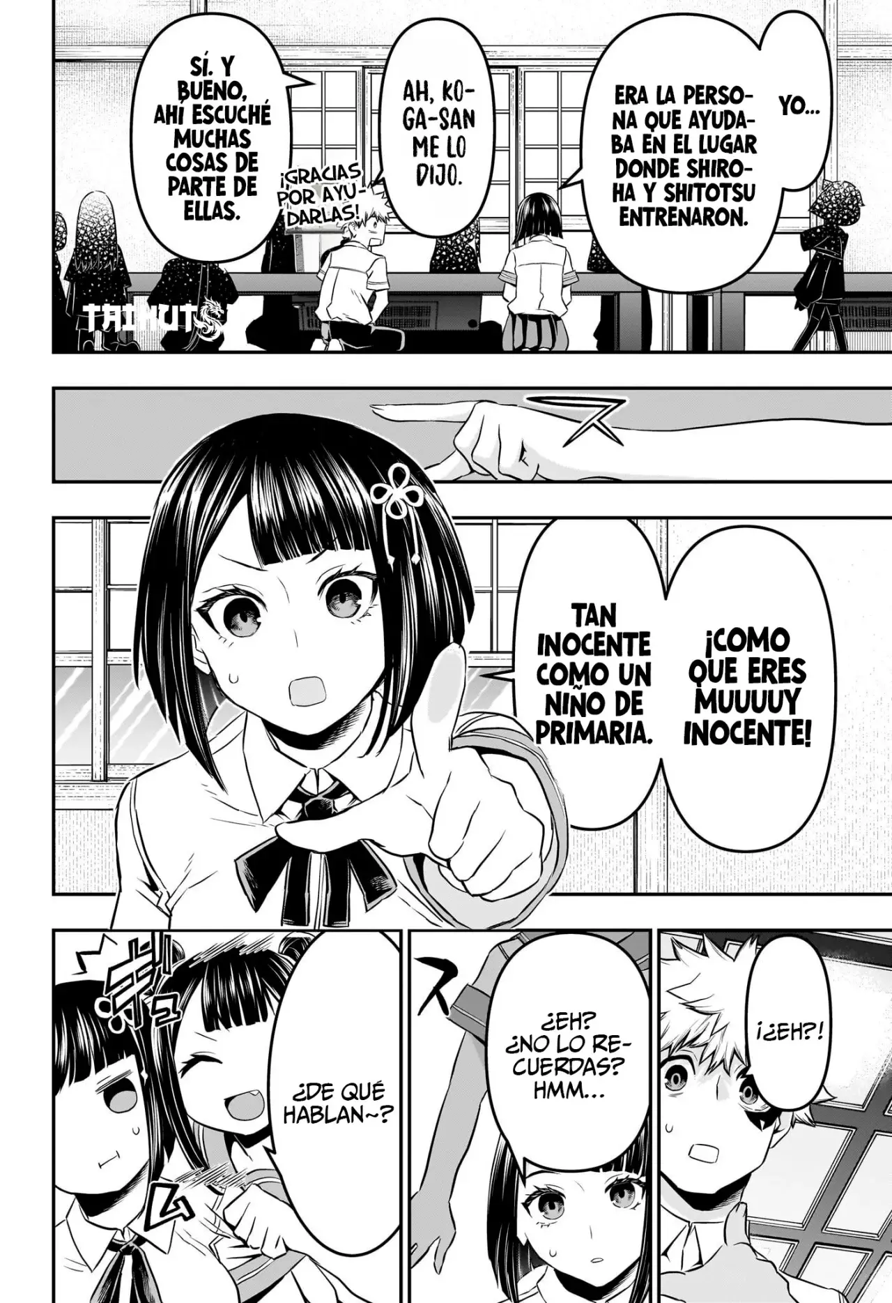 Nue's Exorcist Capitulo 66: Fiesta de celebración página 8