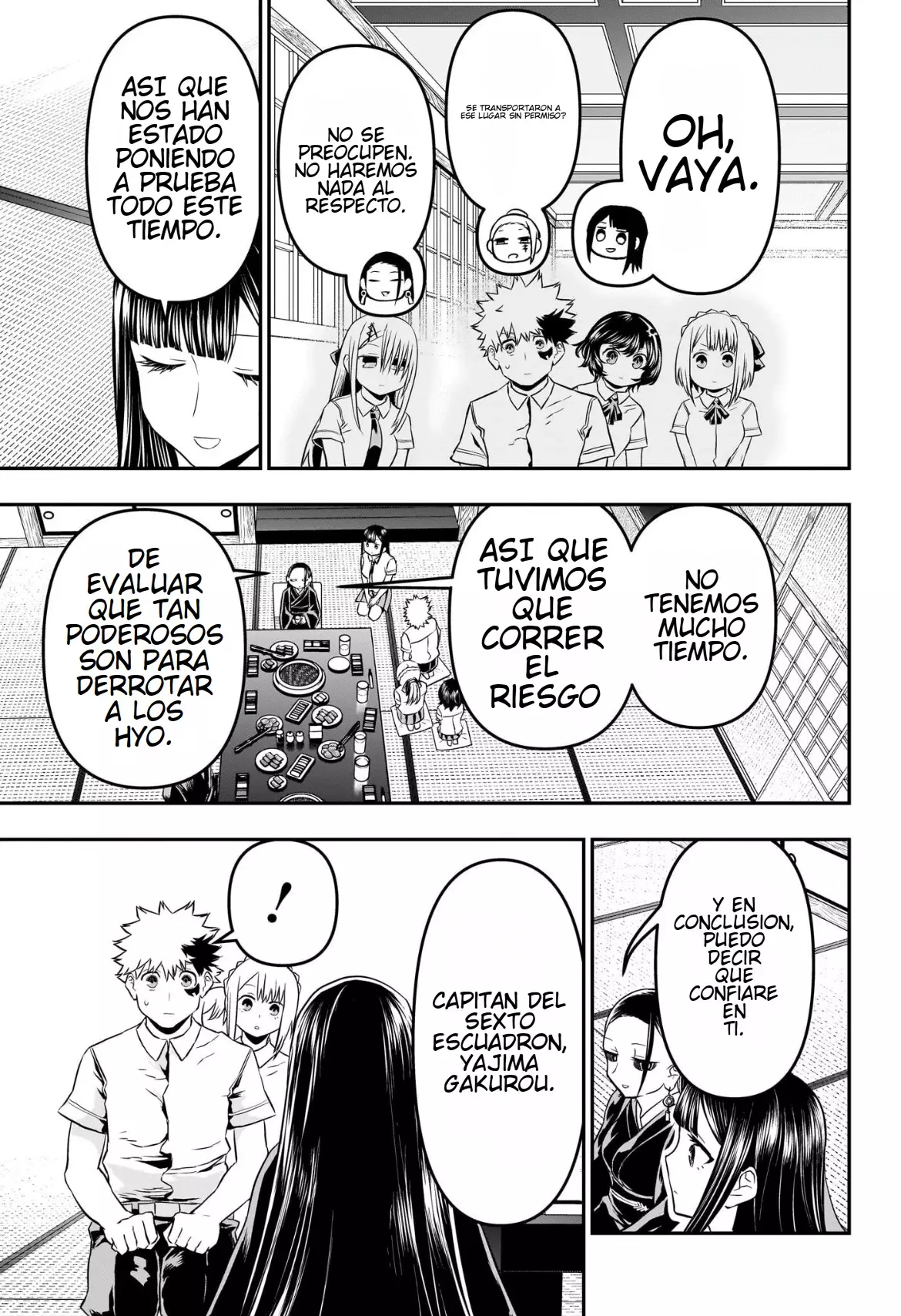 Nue's Exorcist Capitulo 67: Sobre el enemigo. página 11
