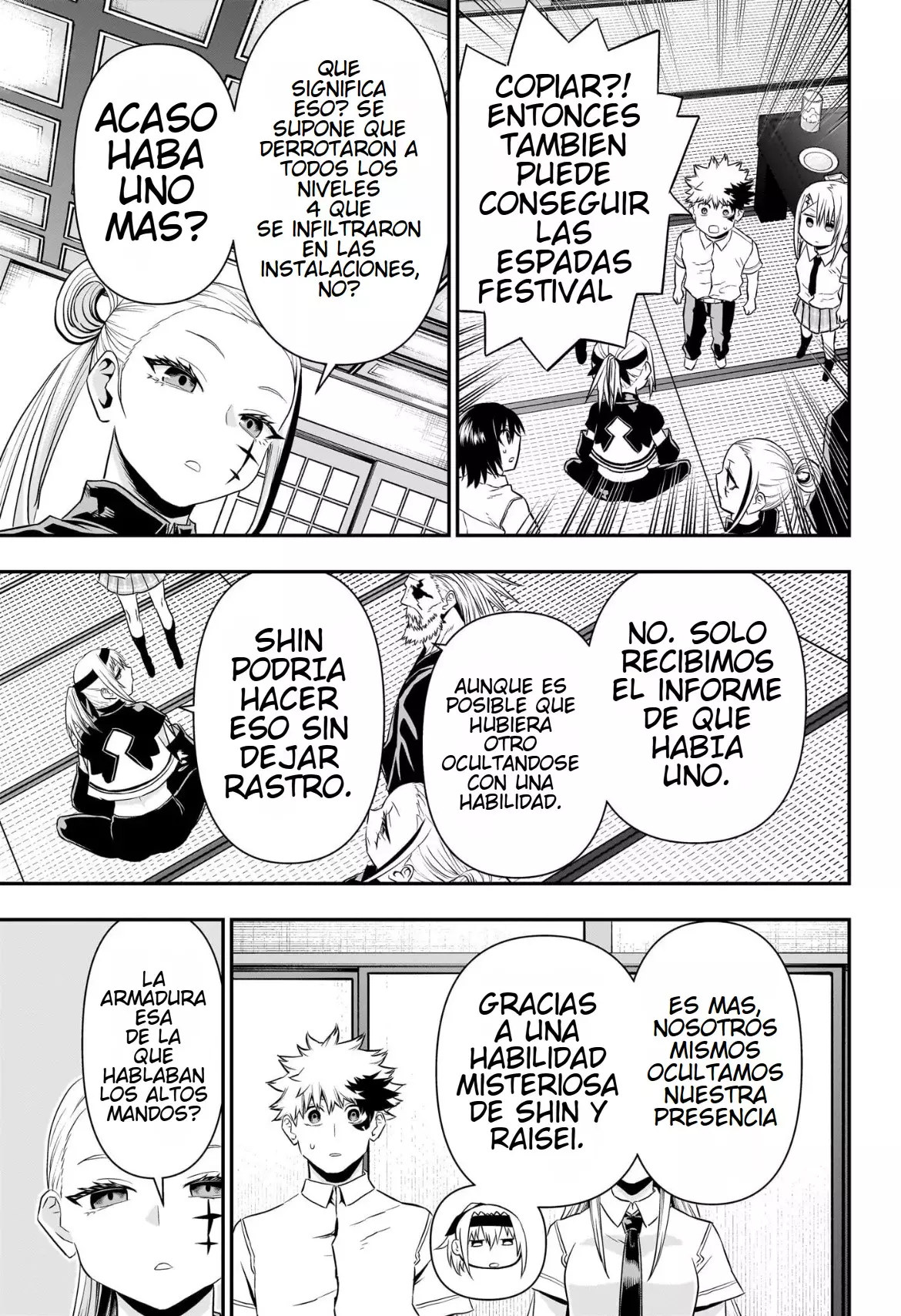 Nue's Exorcist Capitulo 67: Sobre el enemigo. página 3