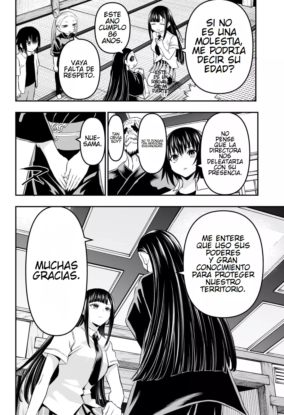 Nue's Exorcist Capitulo 67: Sobre el enemigo. página 8