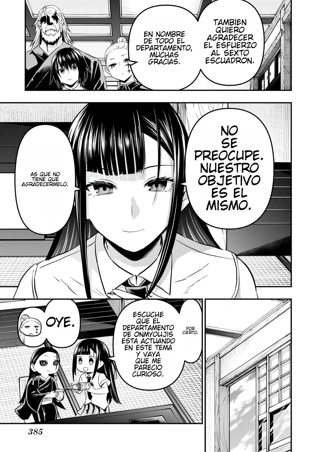 Nue's Exorcist Capitulo 67: Sobre el enemigo. página 9