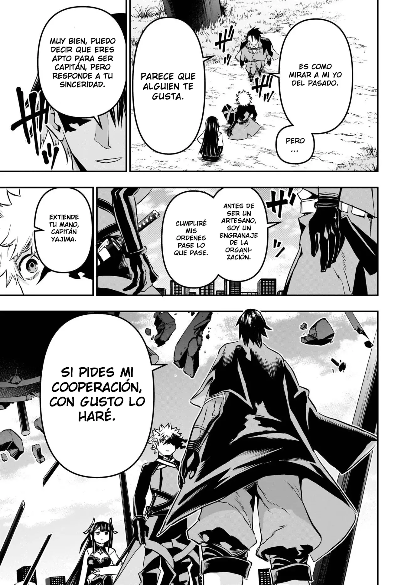 Nue's Exorcist Capitulo 68: El vicecapitán de la primera rama página 16