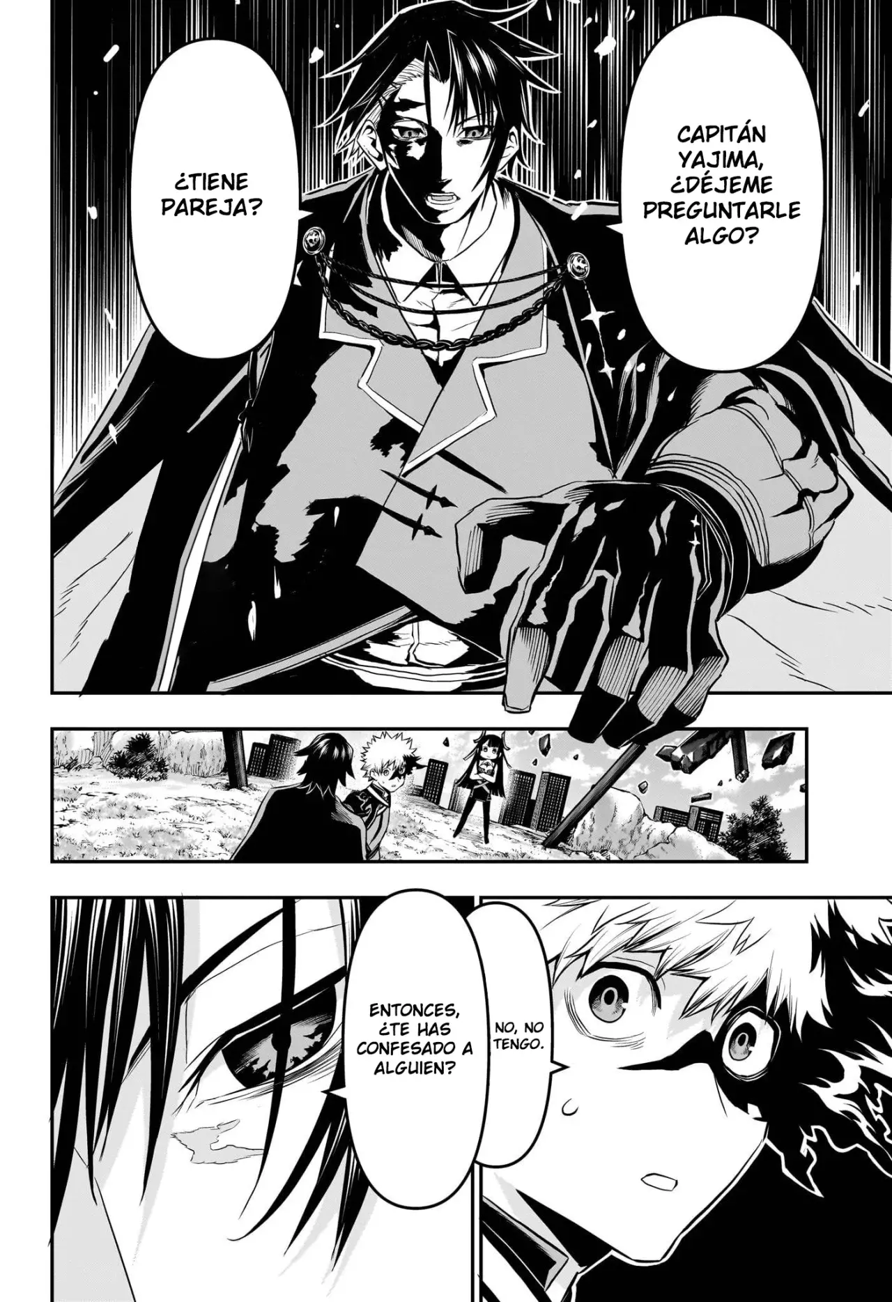 Nue's Exorcist Capitulo 68: El vicecapitán de la primera rama página 3