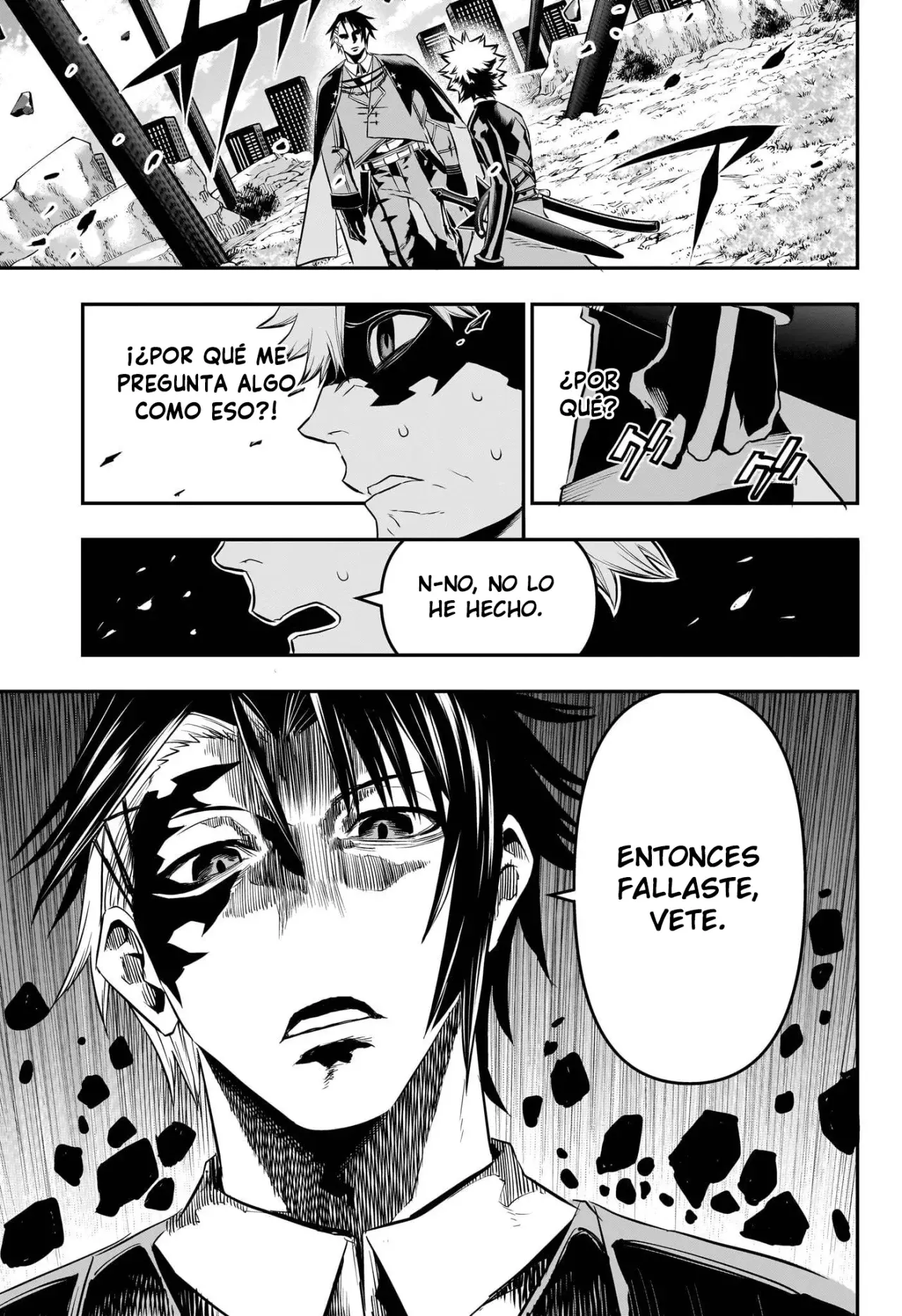 Nue's Exorcist Capitulo 68: El vicecapitán de la primera rama página 4
