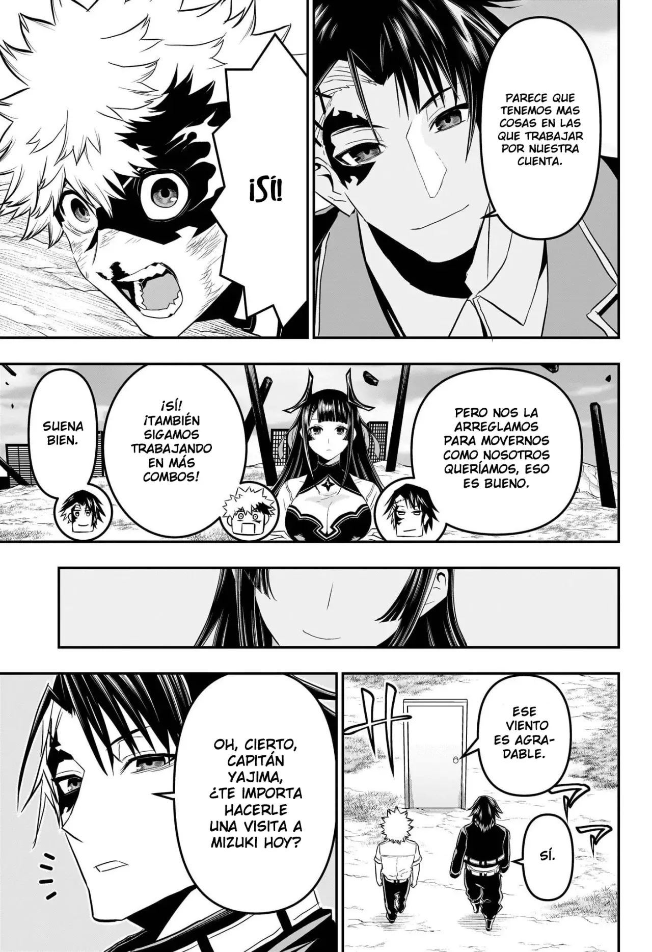 Nue's Exorcist Capitulo 72: Bienvenida página 12