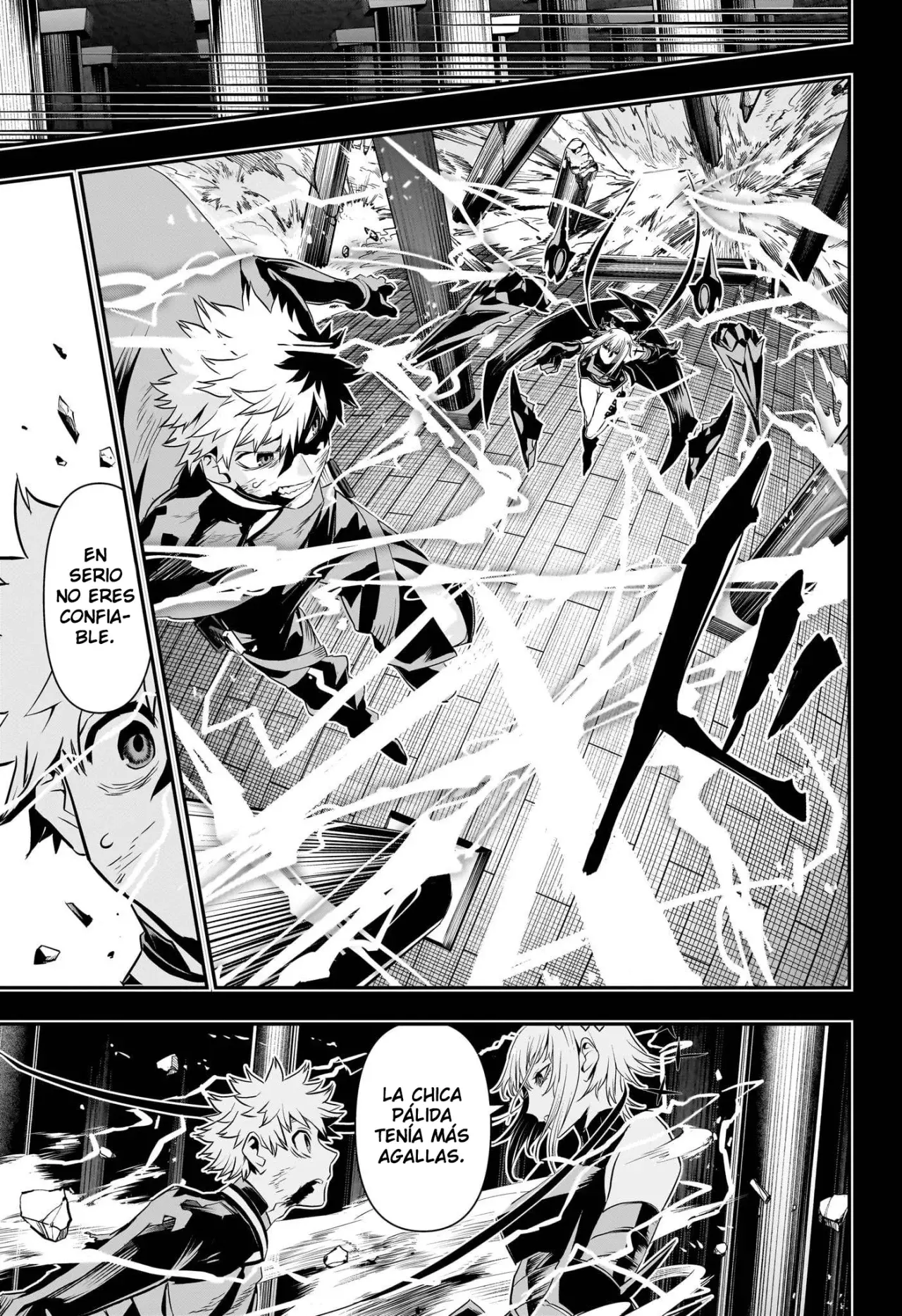 Nue's Exorcist Capitulo 75: La fuerza de Gakuro página 10