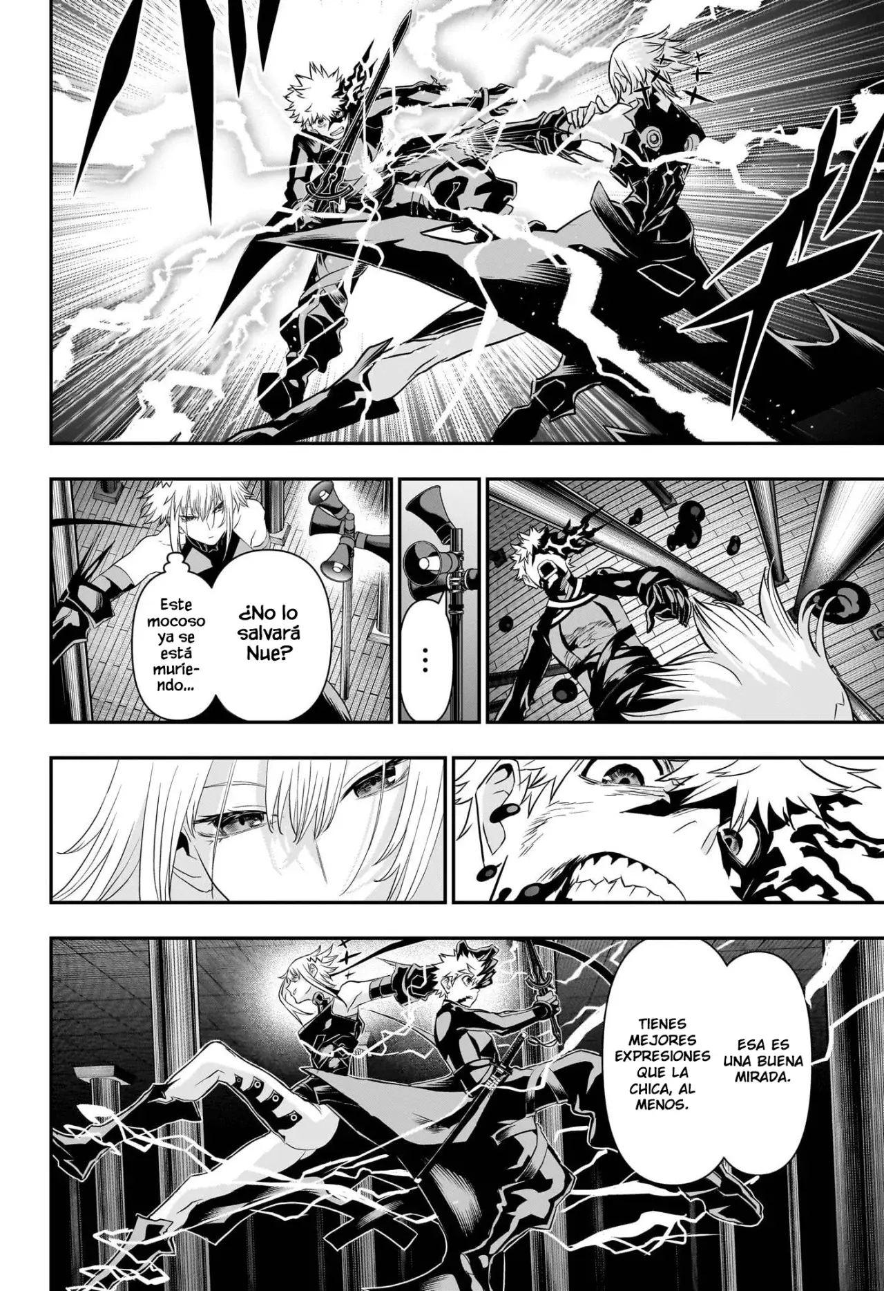 Nue's Exorcist Capitulo 75: La fuerza de Gakuro página 11