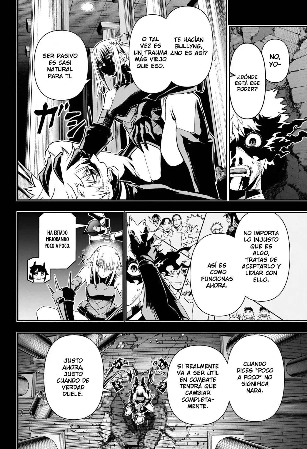 Nue's Exorcist Capitulo 75: La fuerza de Gakuro página 13