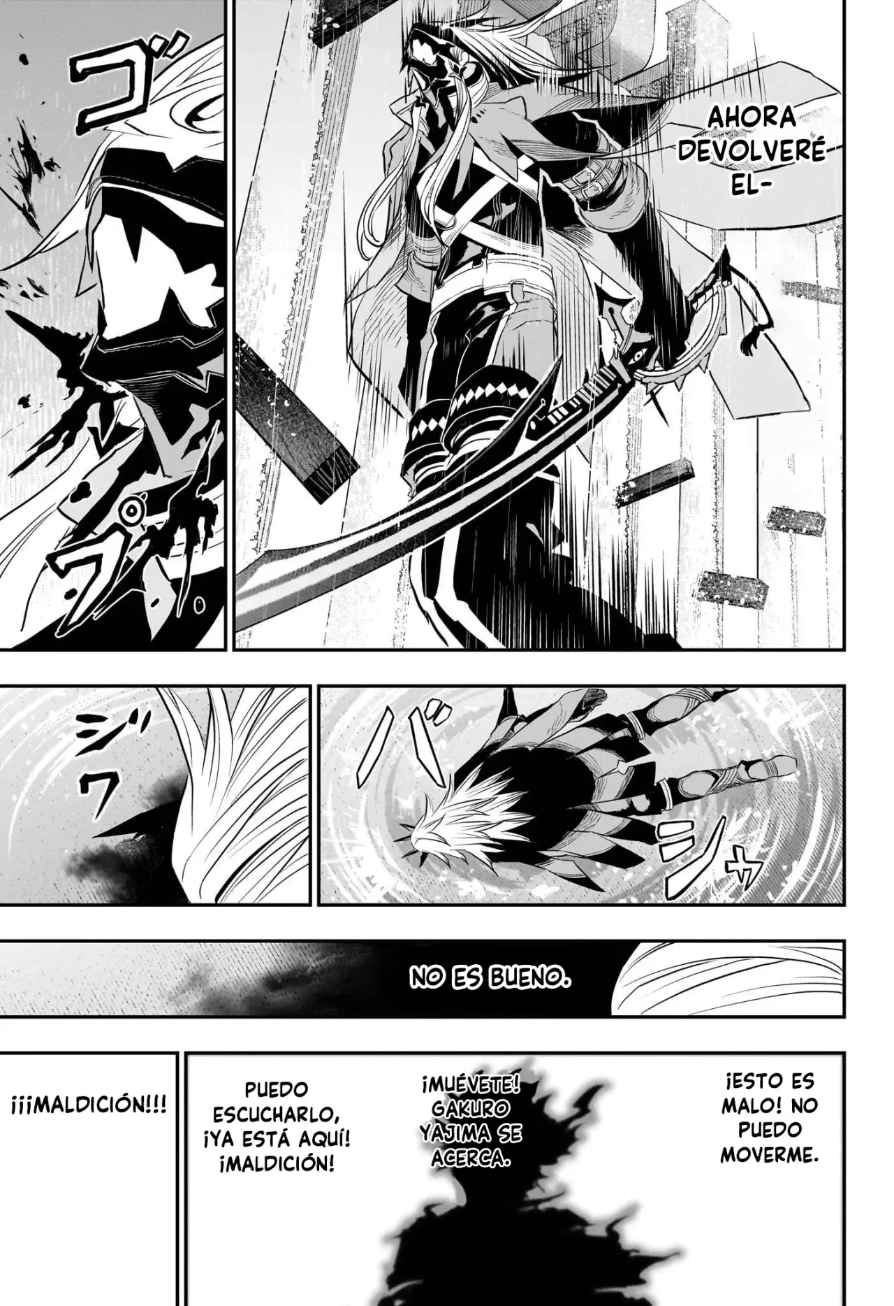 Nue's Exorcist Capitulo 76: Por favor, dejen de pelear página 17