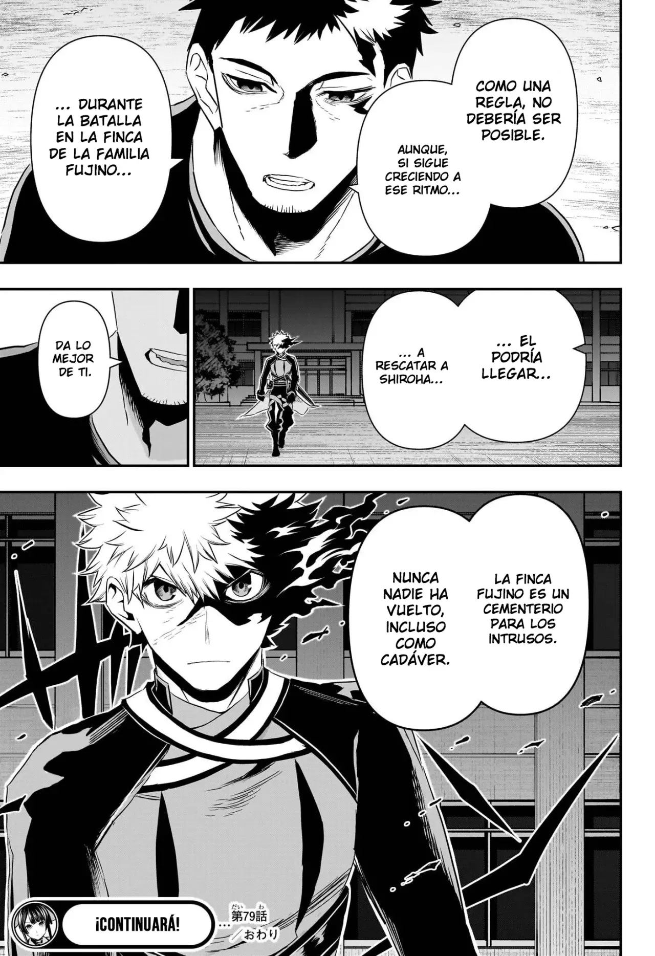 Nue's Exorcist Capitulo 79: Volveré página 21