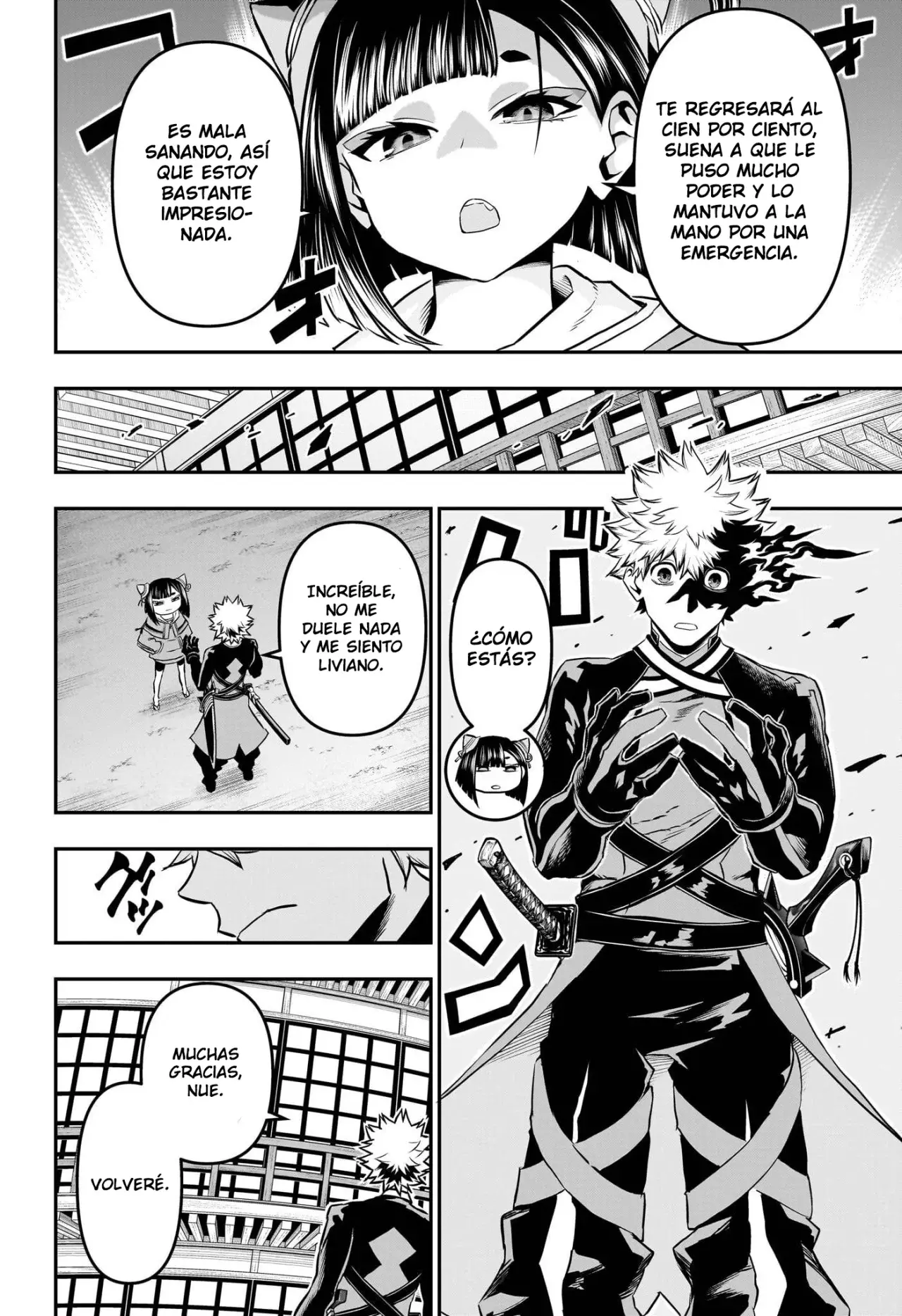 Nue's Exorcist Capitulo 79: Volveré página 7