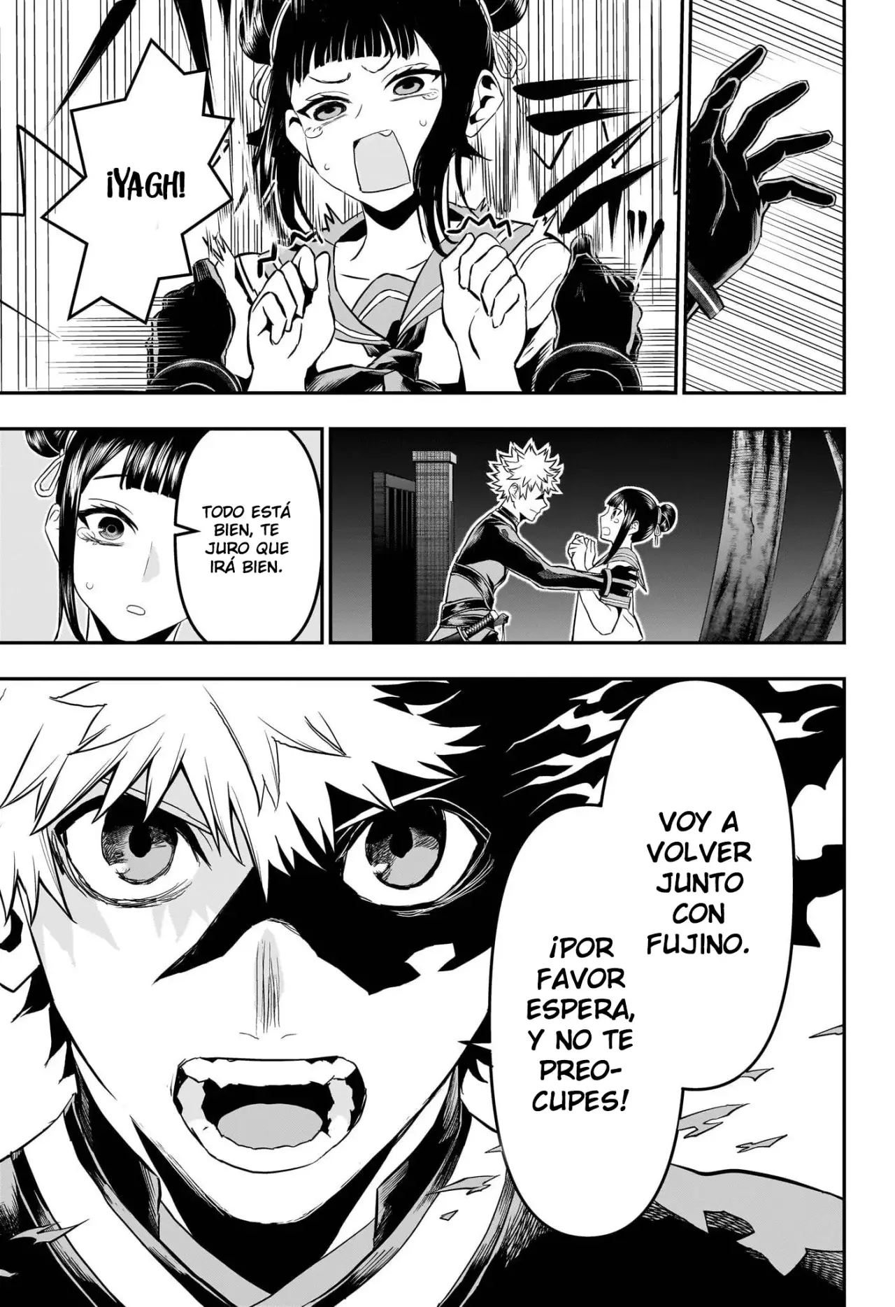 Nue's Exorcist Capitulo 80: Por favor, no te vayas página 10