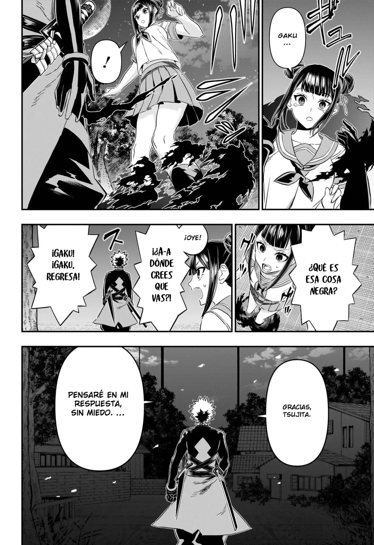 Nue's Exorcist Capitulo 80: Por favor, no te vayas página 11