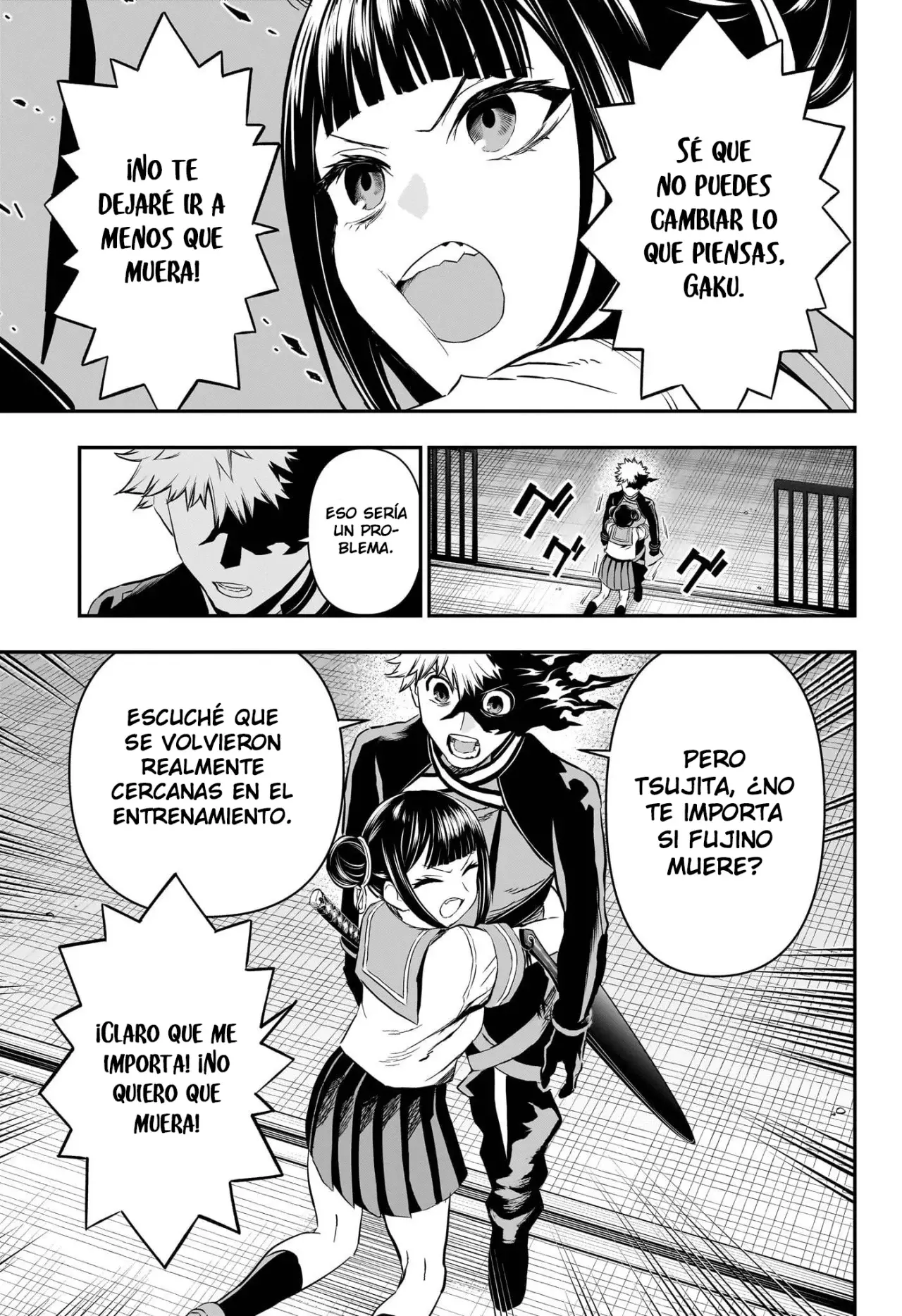Nue's Exorcist Capitulo 80: Por favor, no te vayas página 6