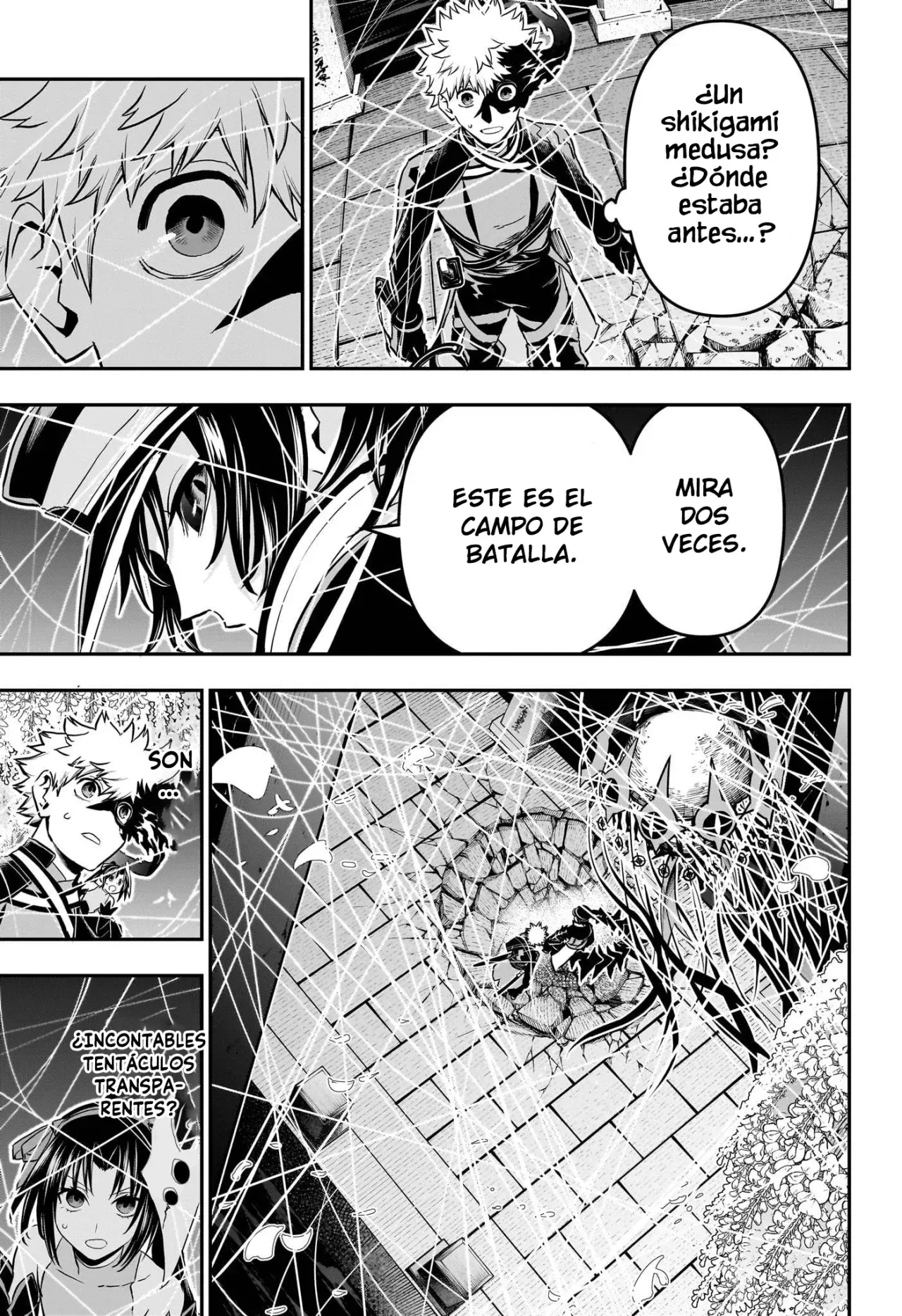 Nue's Exorcist Capitulo 82: Zarcillos y brazos página 12