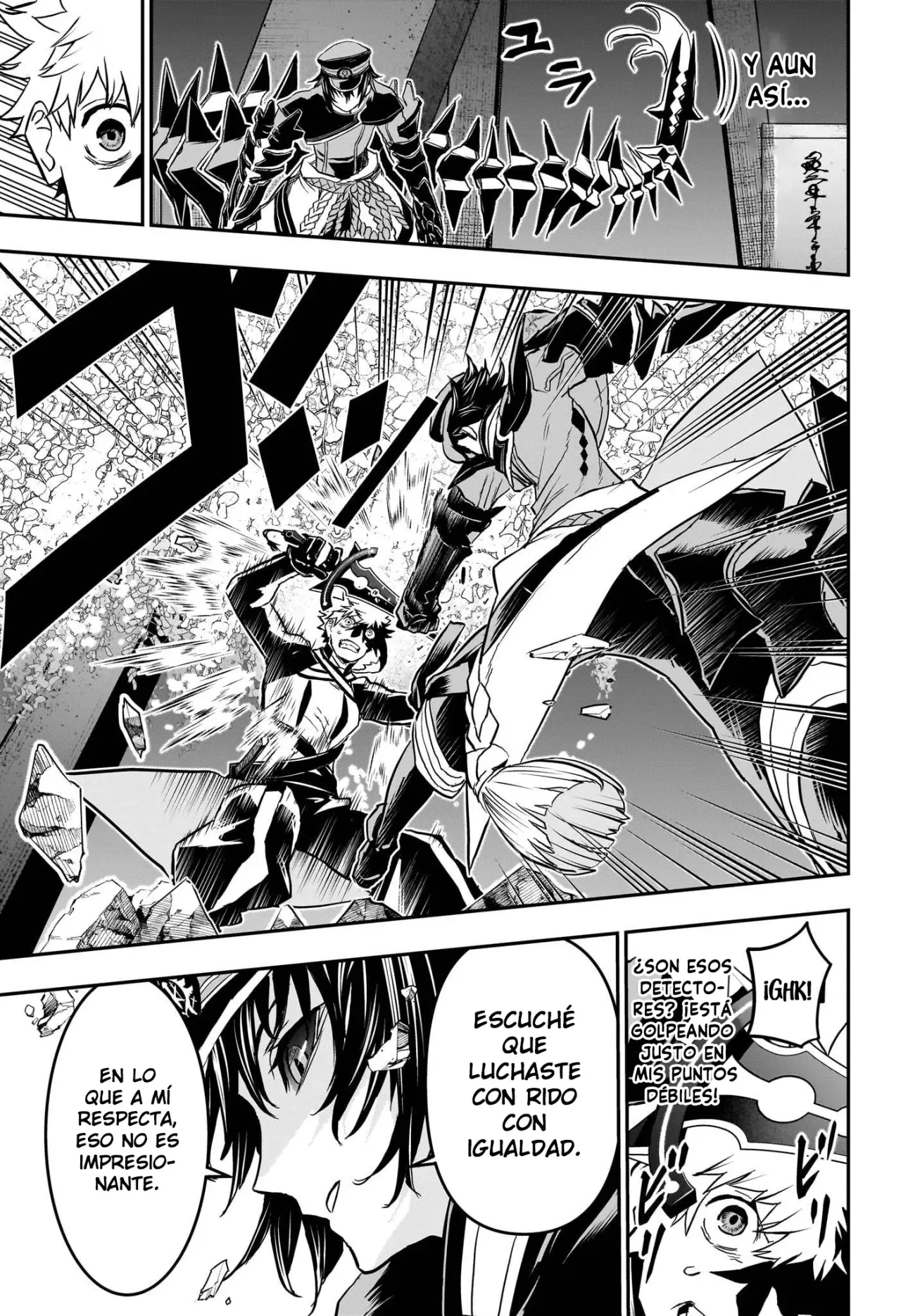 Nue's Exorcist Capitulo 82: Zarcillos y brazos página 14