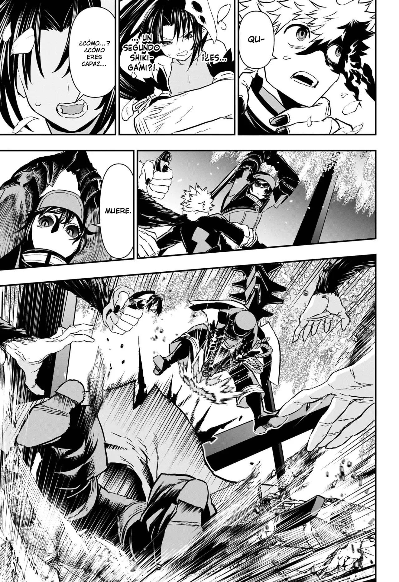 Nue's Exorcist Capitulo 82: Zarcillos y brazos página 18