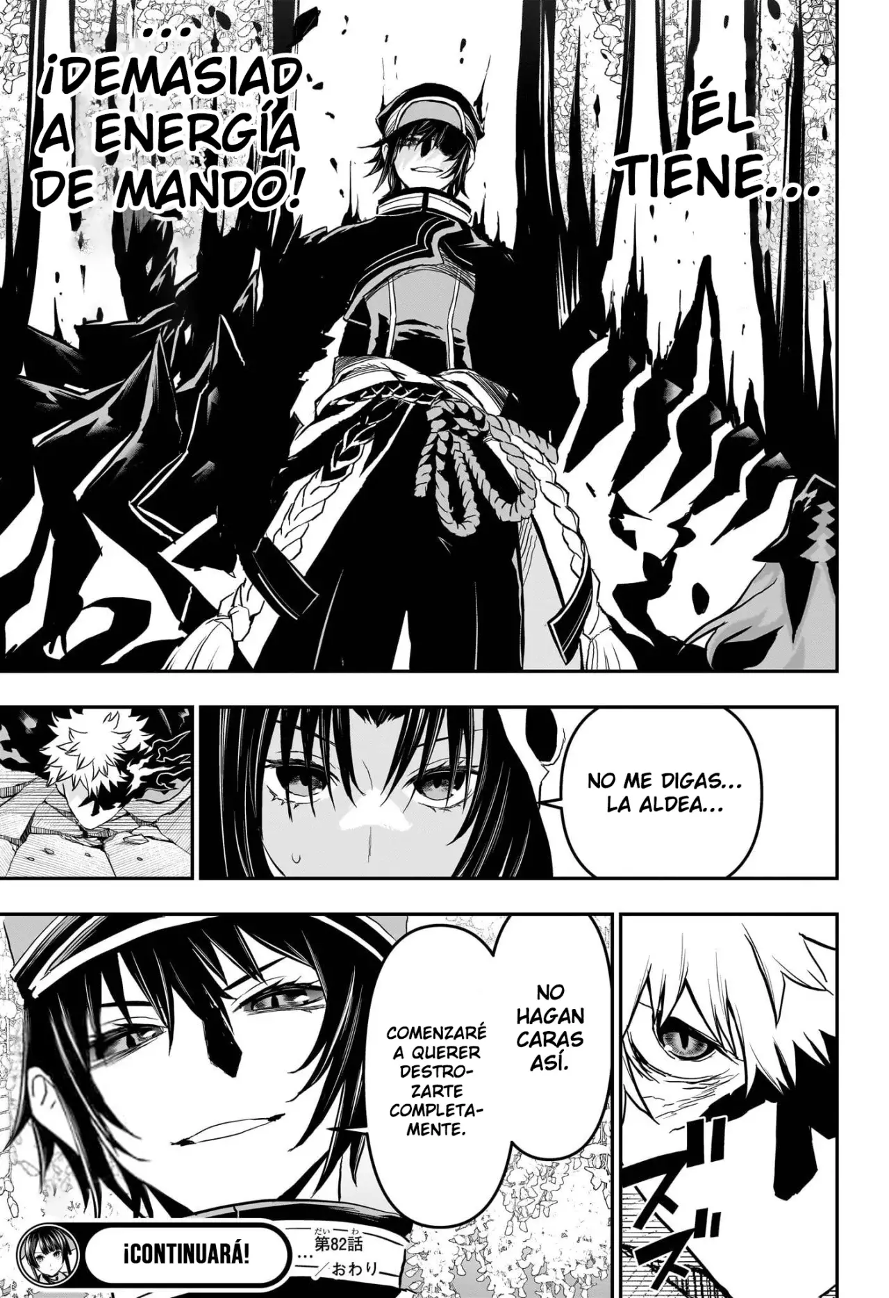 Nue's Exorcist Capitulo 82: Zarcillos y brazos página 20