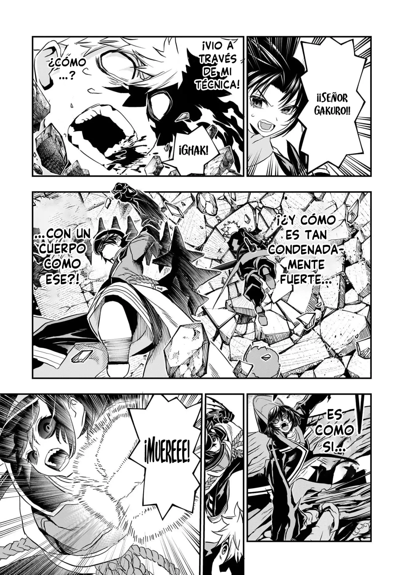 Nue's Exorcist Capitulo 82: Zarcillos y brazos página 8
