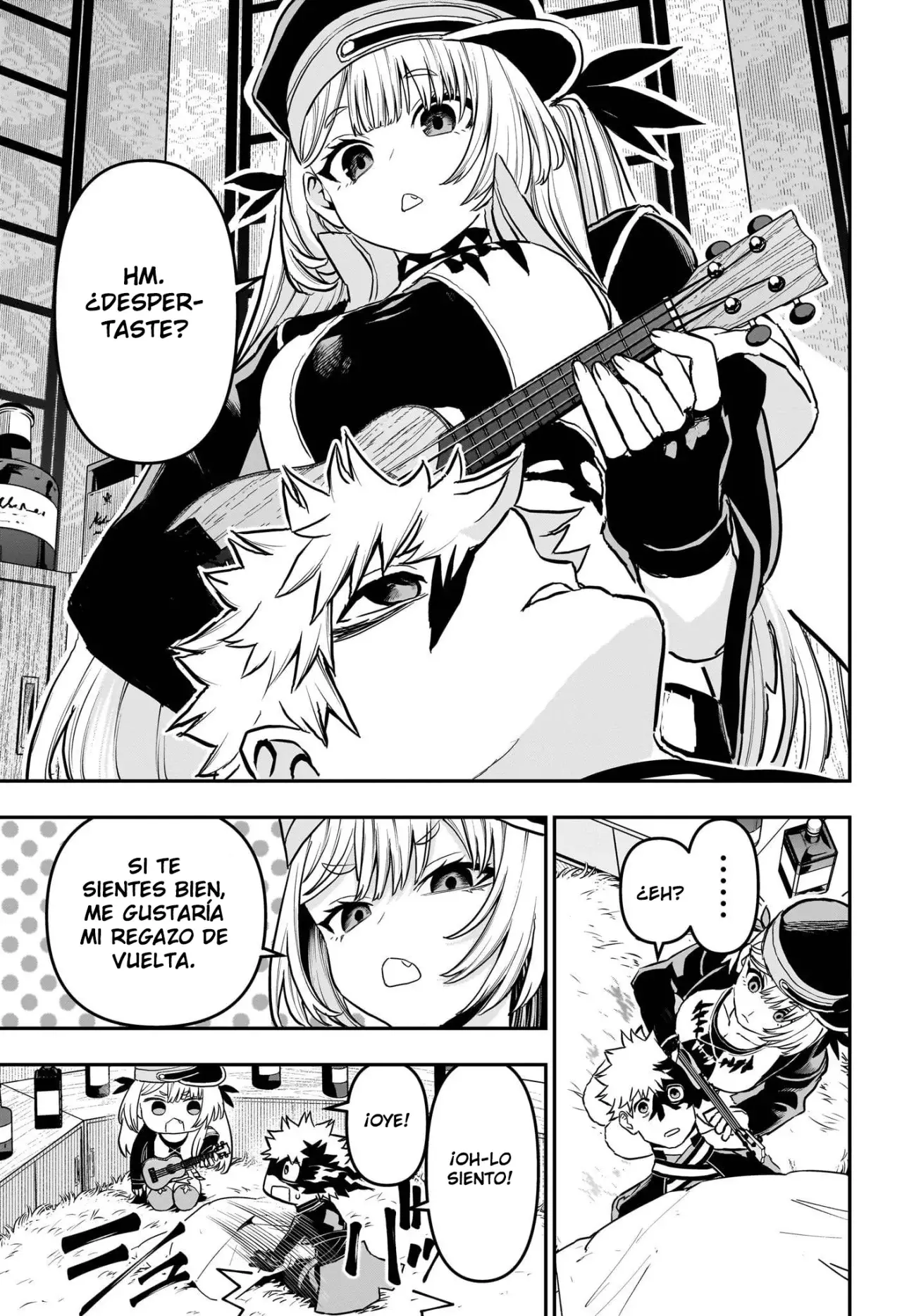 Nue's Exorcist Capitulo 85: Alguien sin habilidades especiales página 17