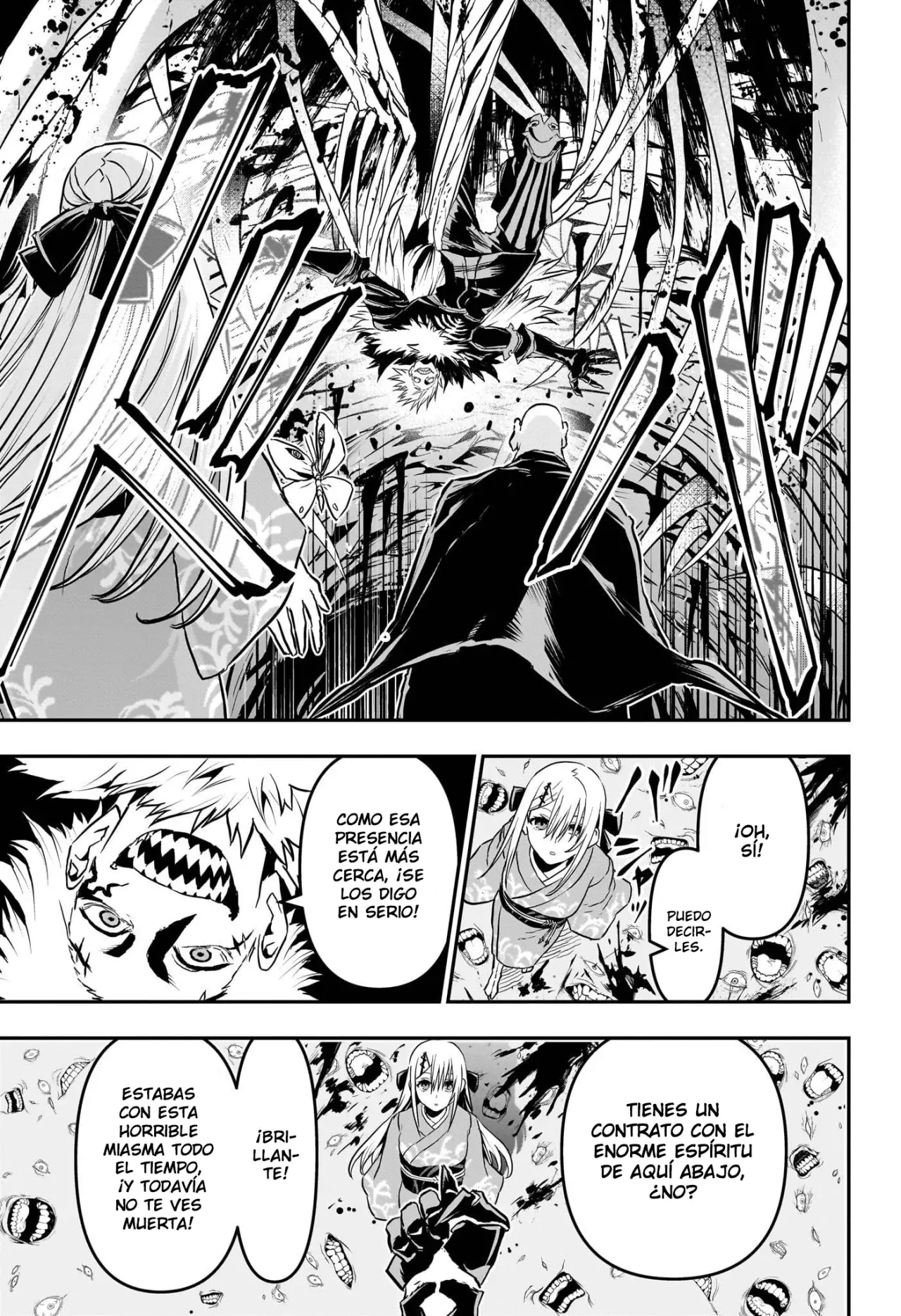 Nue's Exorcist Capitulo 87: Sala de los pecados página 11