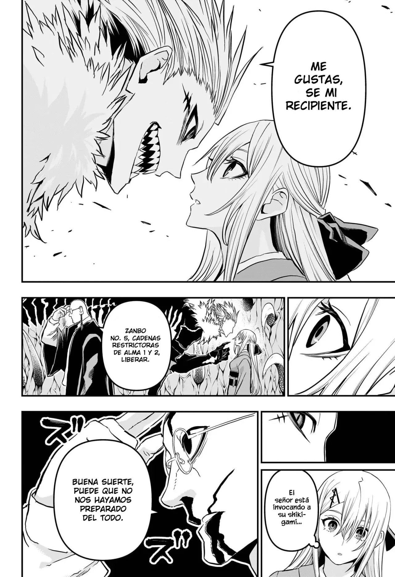 Nue's Exorcist Capitulo 87: Sala de los pecados página 12