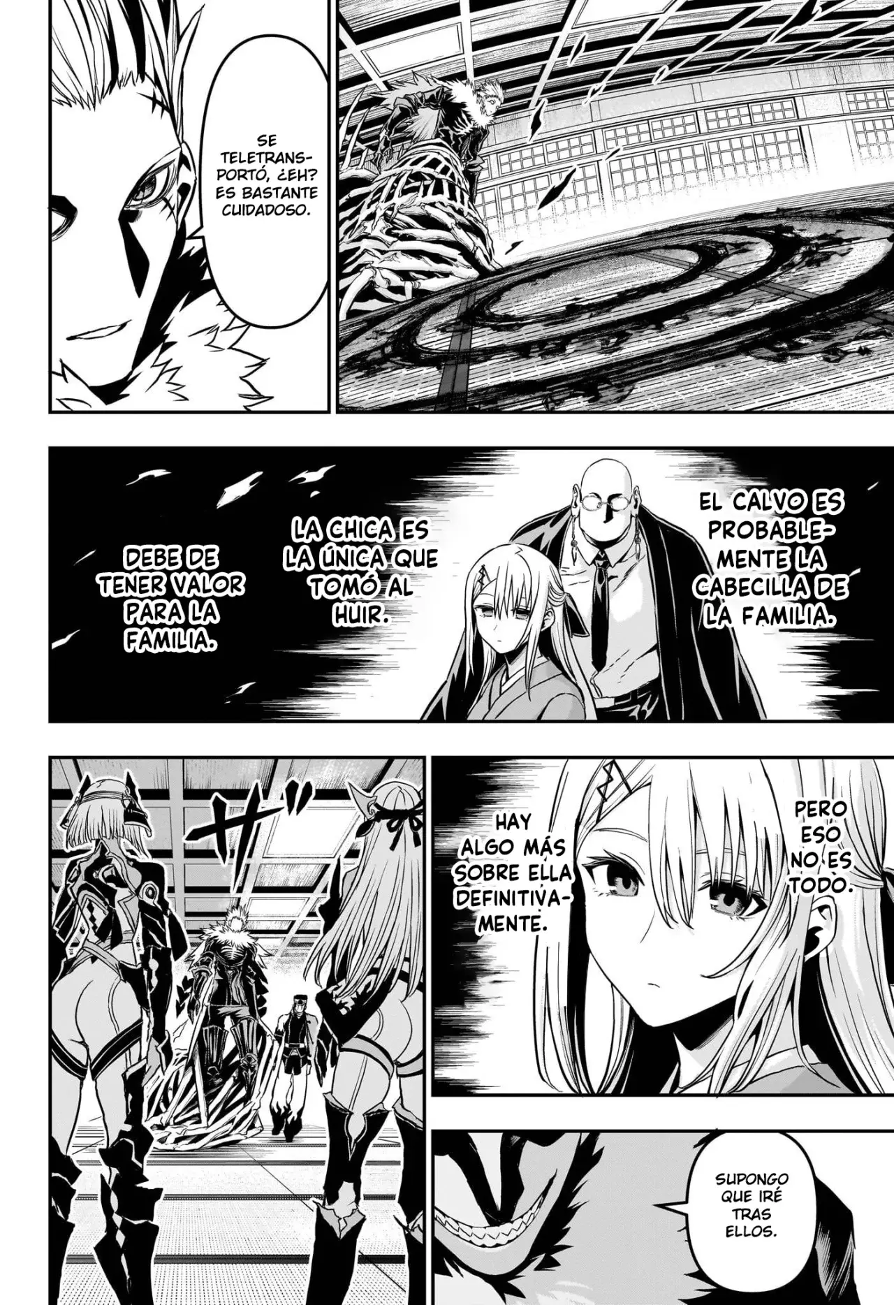 Nue's Exorcist Capitulo 87: Sala de los pecados página 3