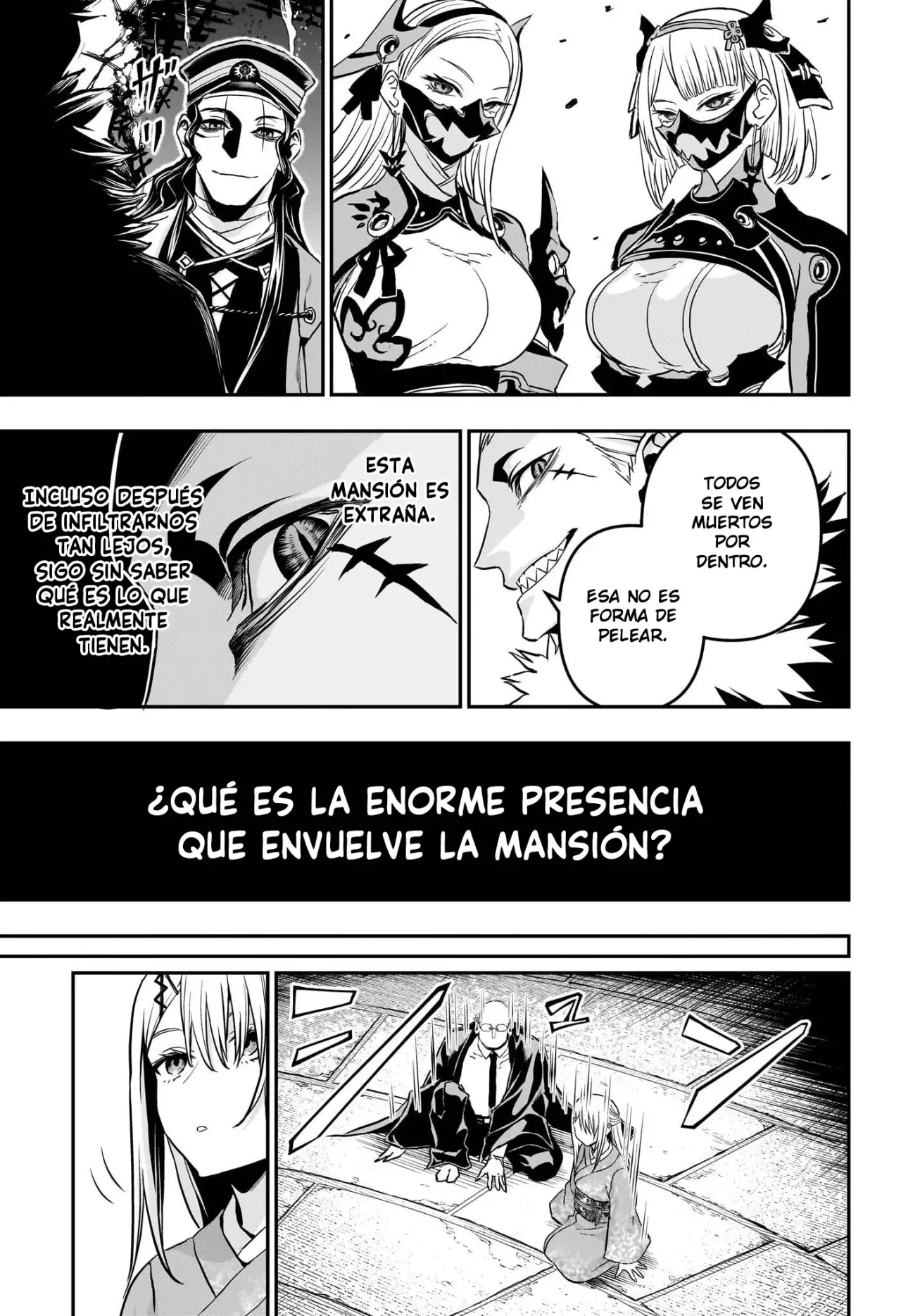 Nue's Exorcist Capitulo 87: Sala de los pecados página 4