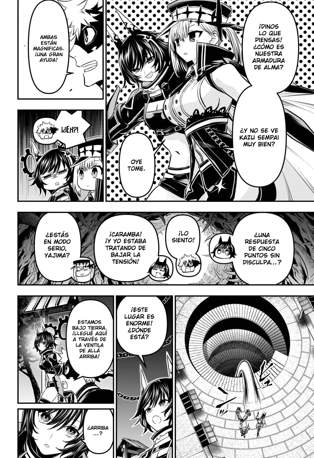 Nue's Exorcist Capitulo 88: Operación: Ruta de retorno página 10