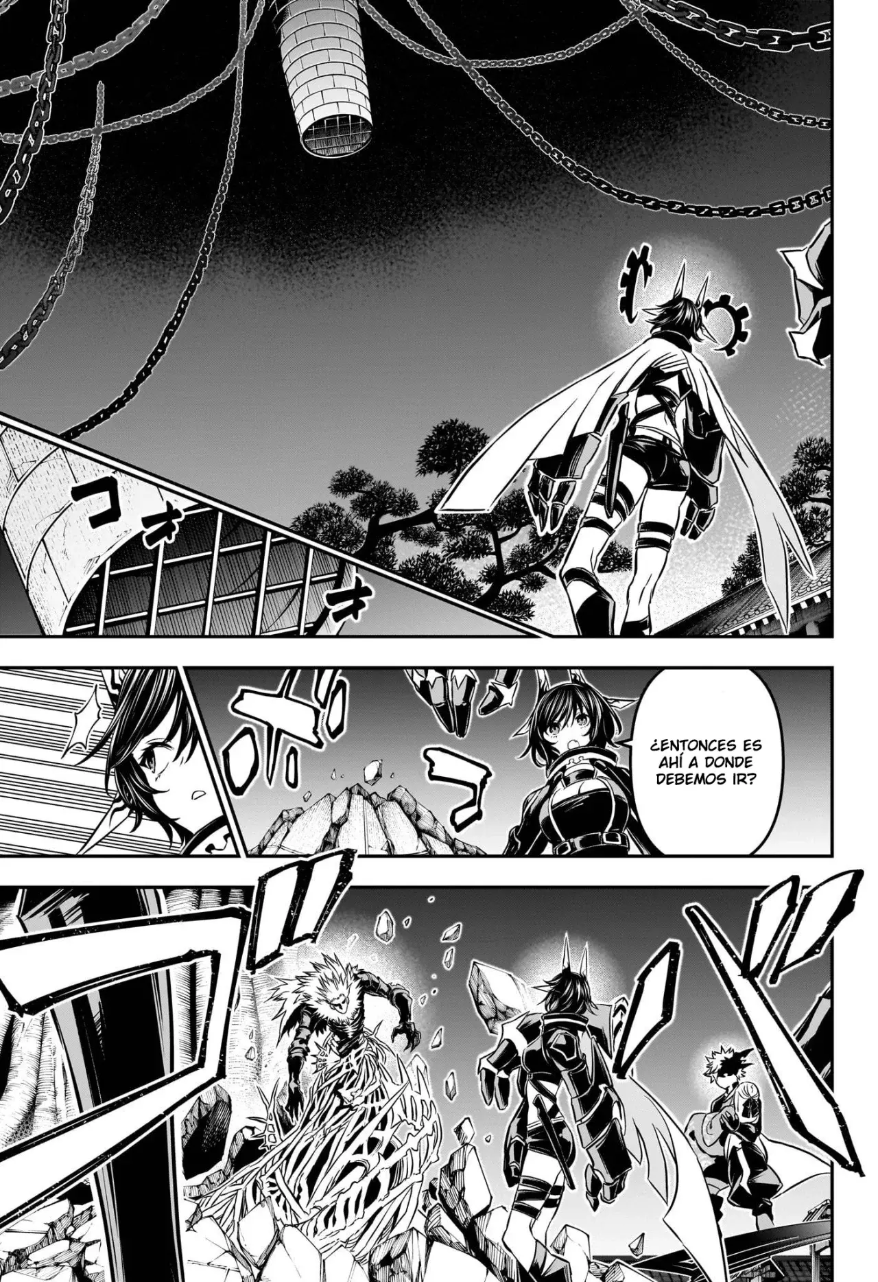 Nue's Exorcist Capitulo 88: Operación: Ruta de retorno página 11