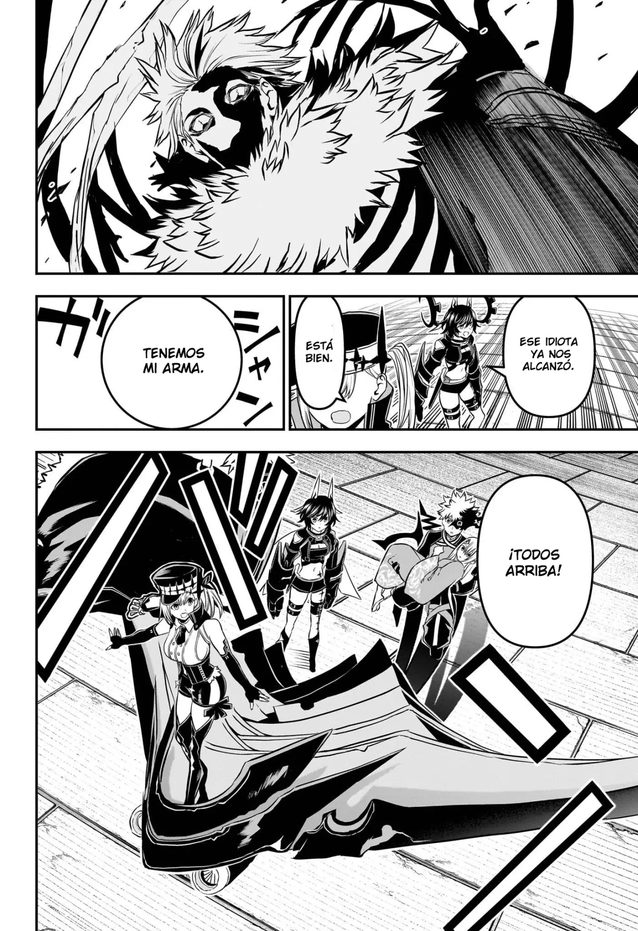 Nue's Exorcist Capitulo 88: Operación: Ruta de retorno página 12