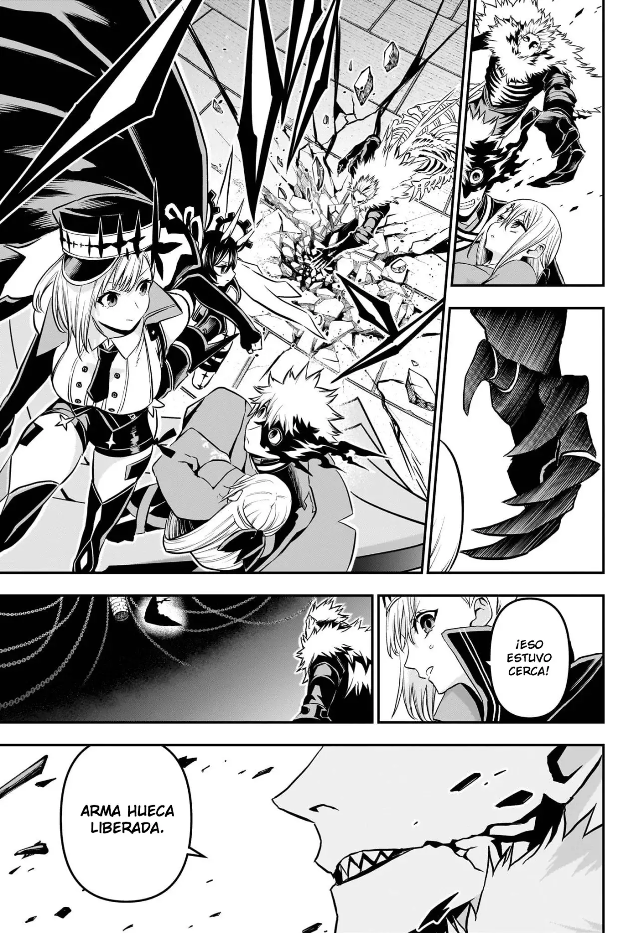 Nue's Exorcist Capitulo 88: Operación: Ruta de retorno página 13