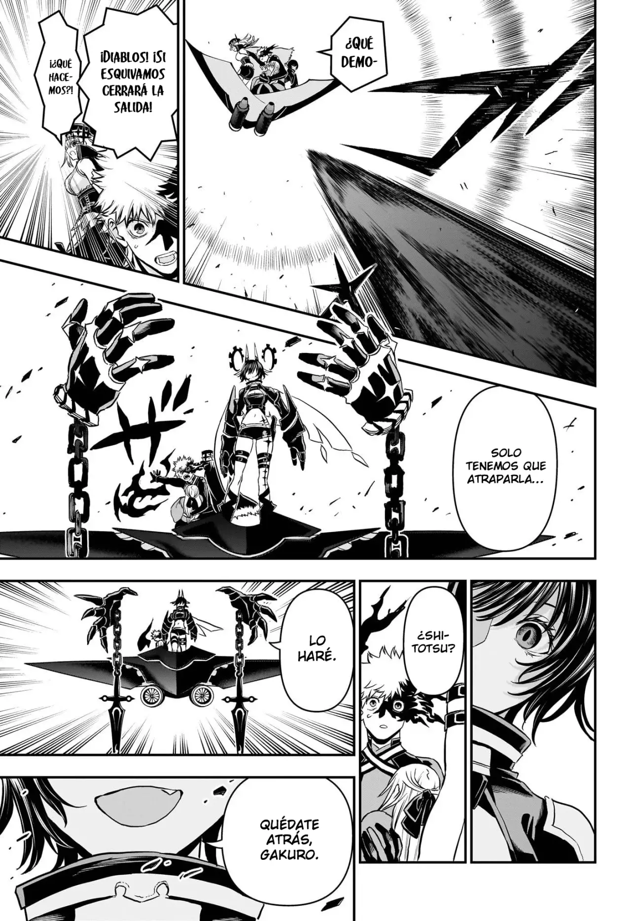 Nue's Exorcist Capitulo 88: Operación: Ruta de retorno página 15