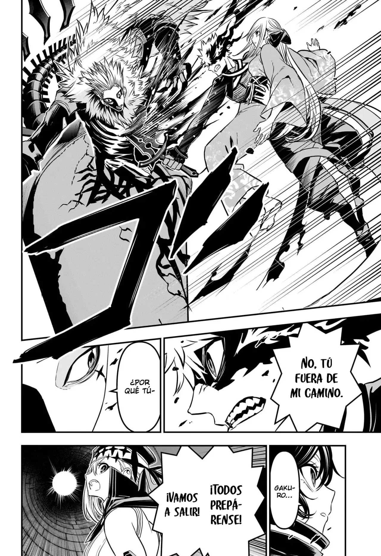 Nue's Exorcist Capitulo 88: Operación: Ruta de retorno página 18