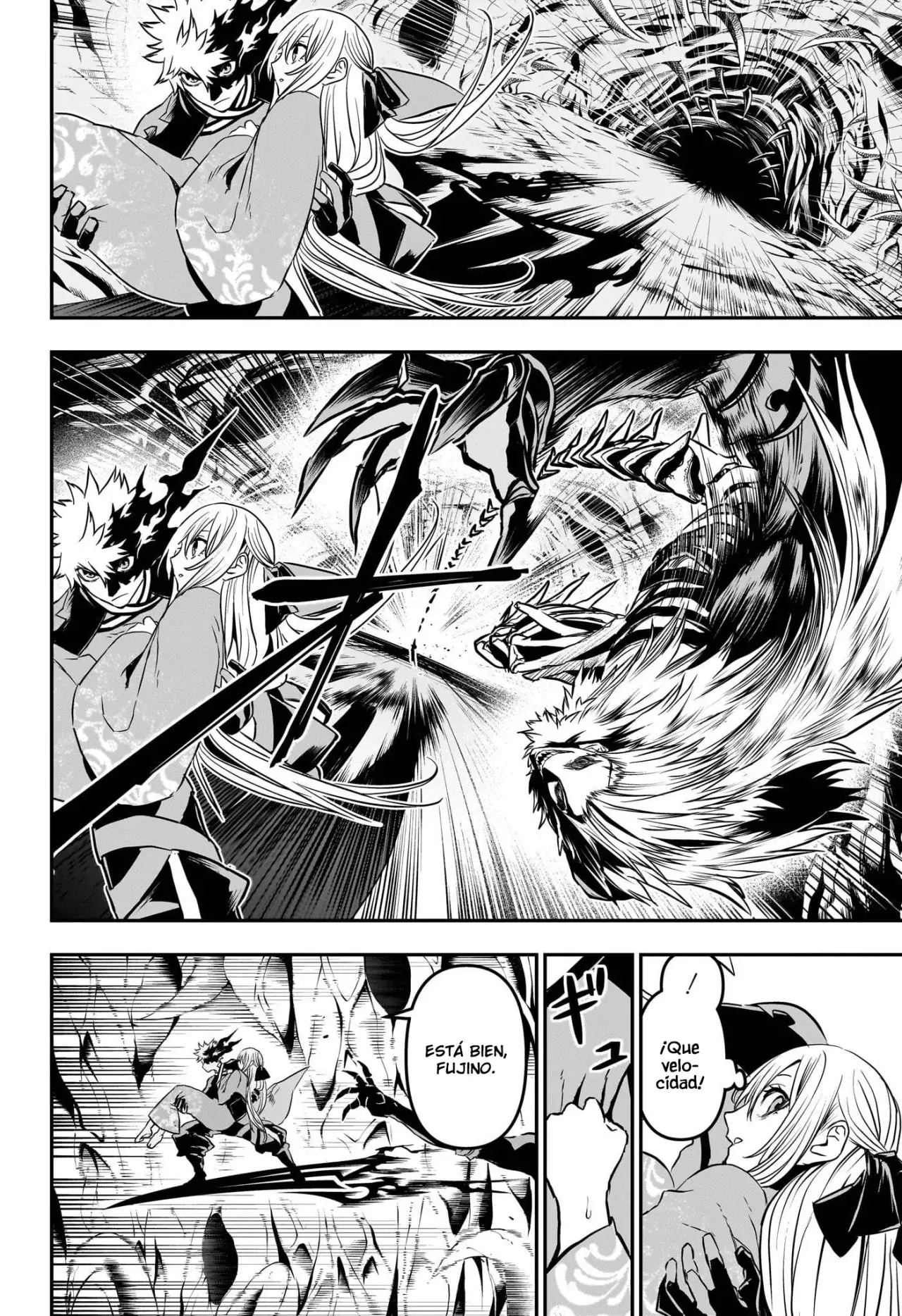 Nue's Exorcist Capitulo 88: Operación: Ruta de retorno página 3