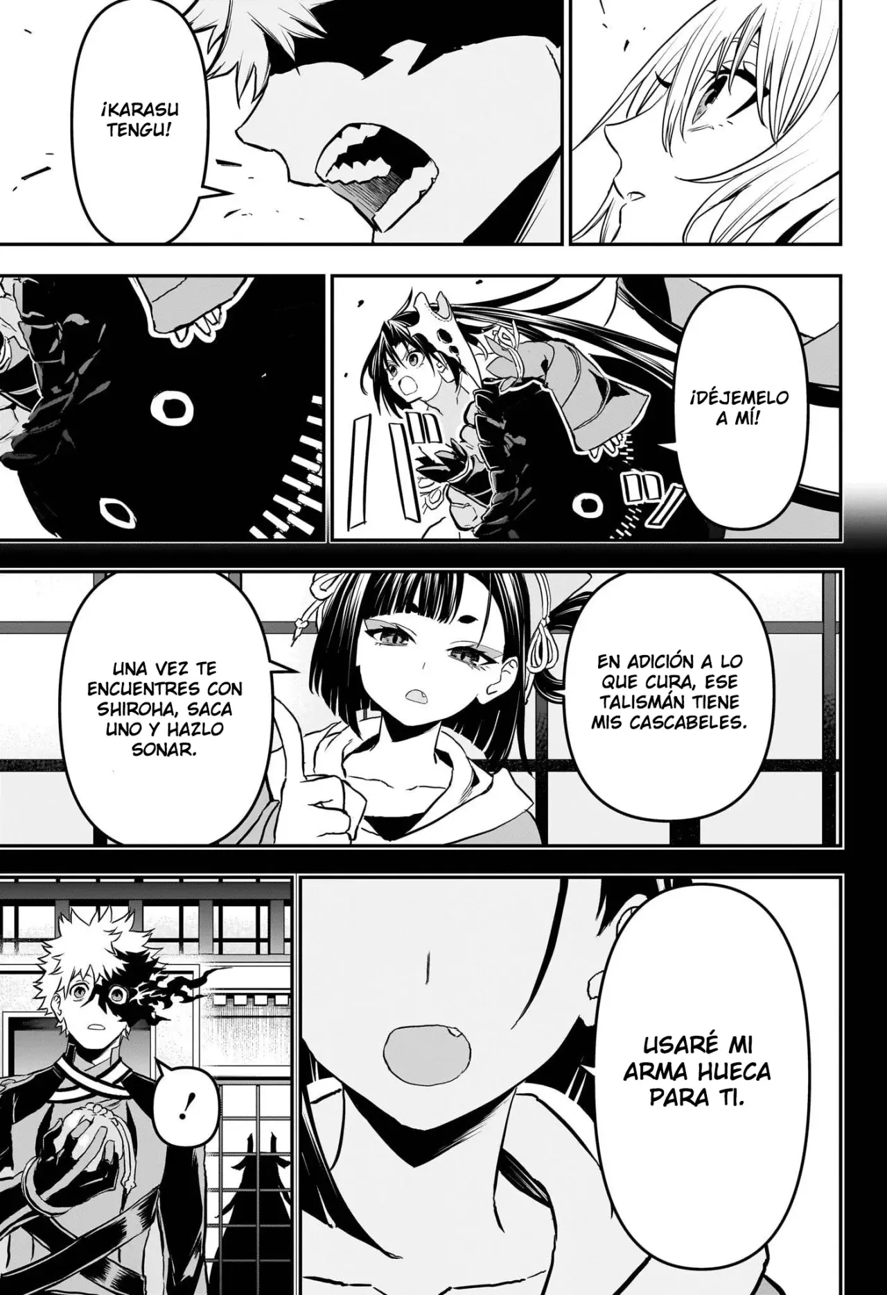 Nue's Exorcist Capitulo 88: Operación: Ruta de retorno página 4