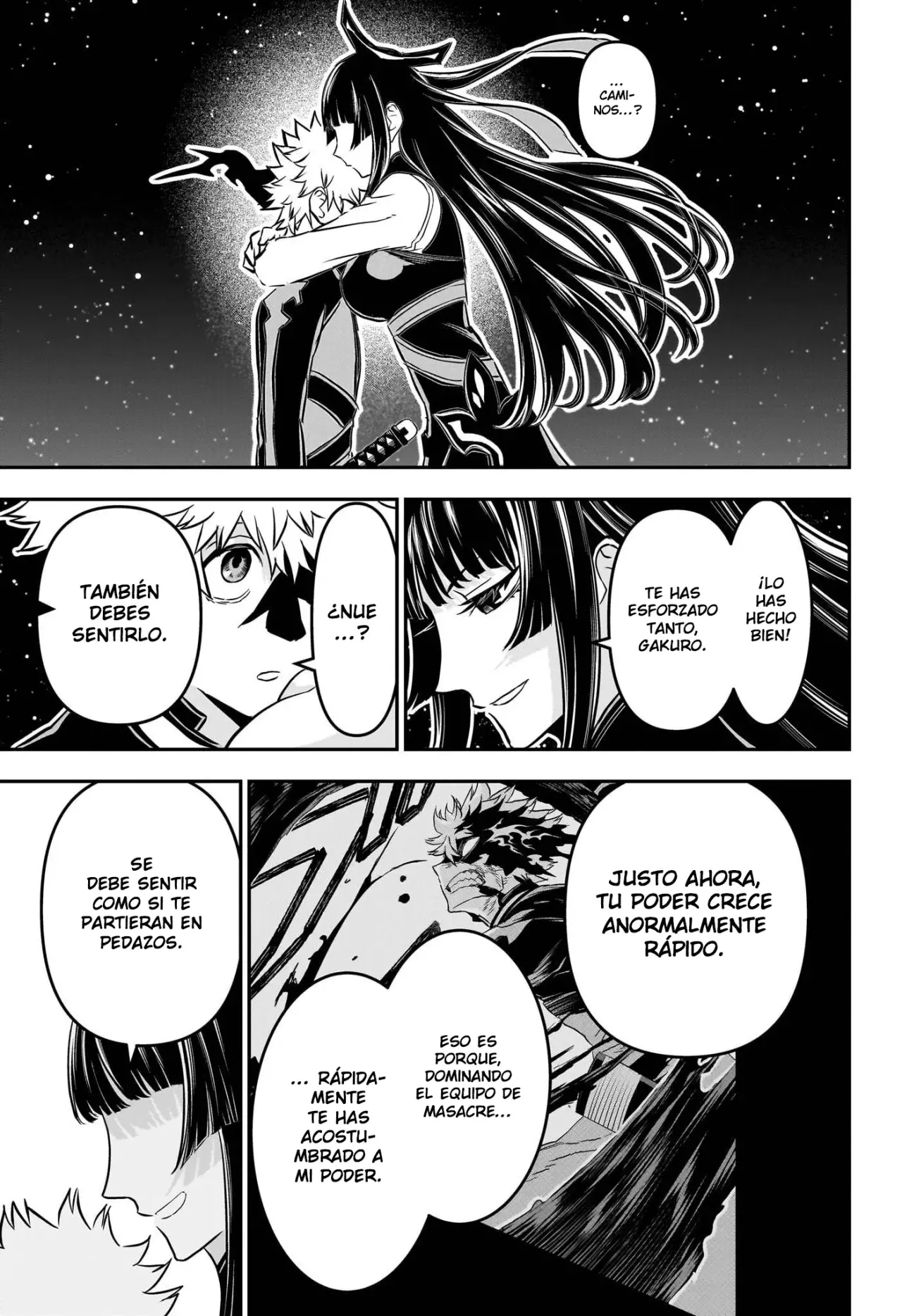 Nue's Exorcist Capitulo 89: Nuestra arma hueca página 8