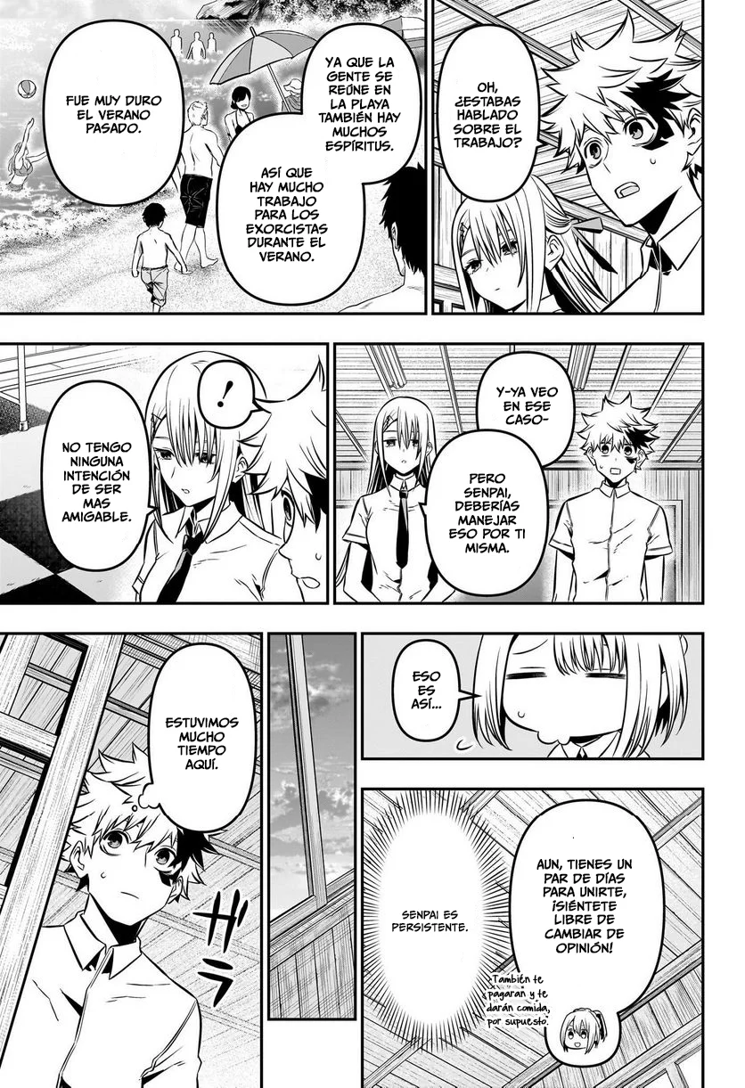 Nue's Exorcist Capitulo 9: Inscripción provisional del club página 8
