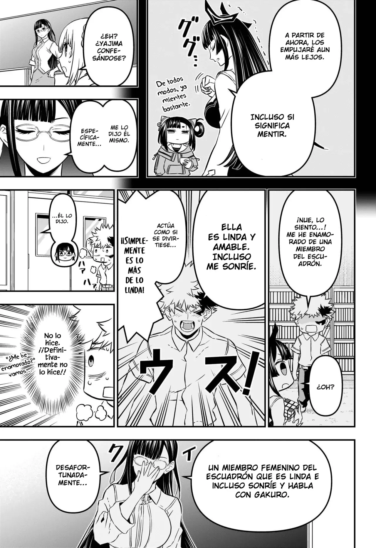 Nue's Exorcist Capitulo 90: Crecimiento rapido página 10
