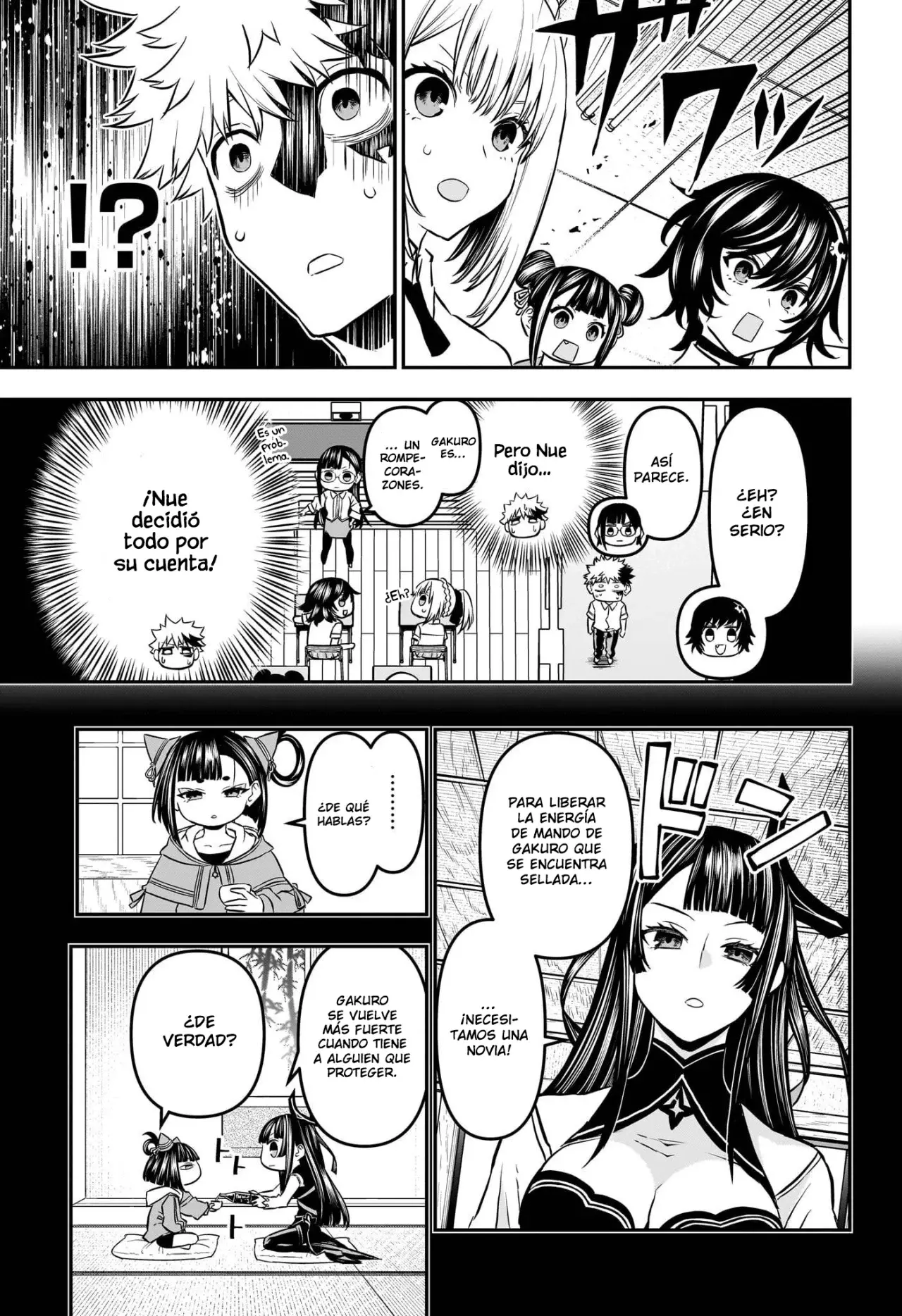 Nue's Exorcist Capitulo 90: Crecimiento rapido página 8