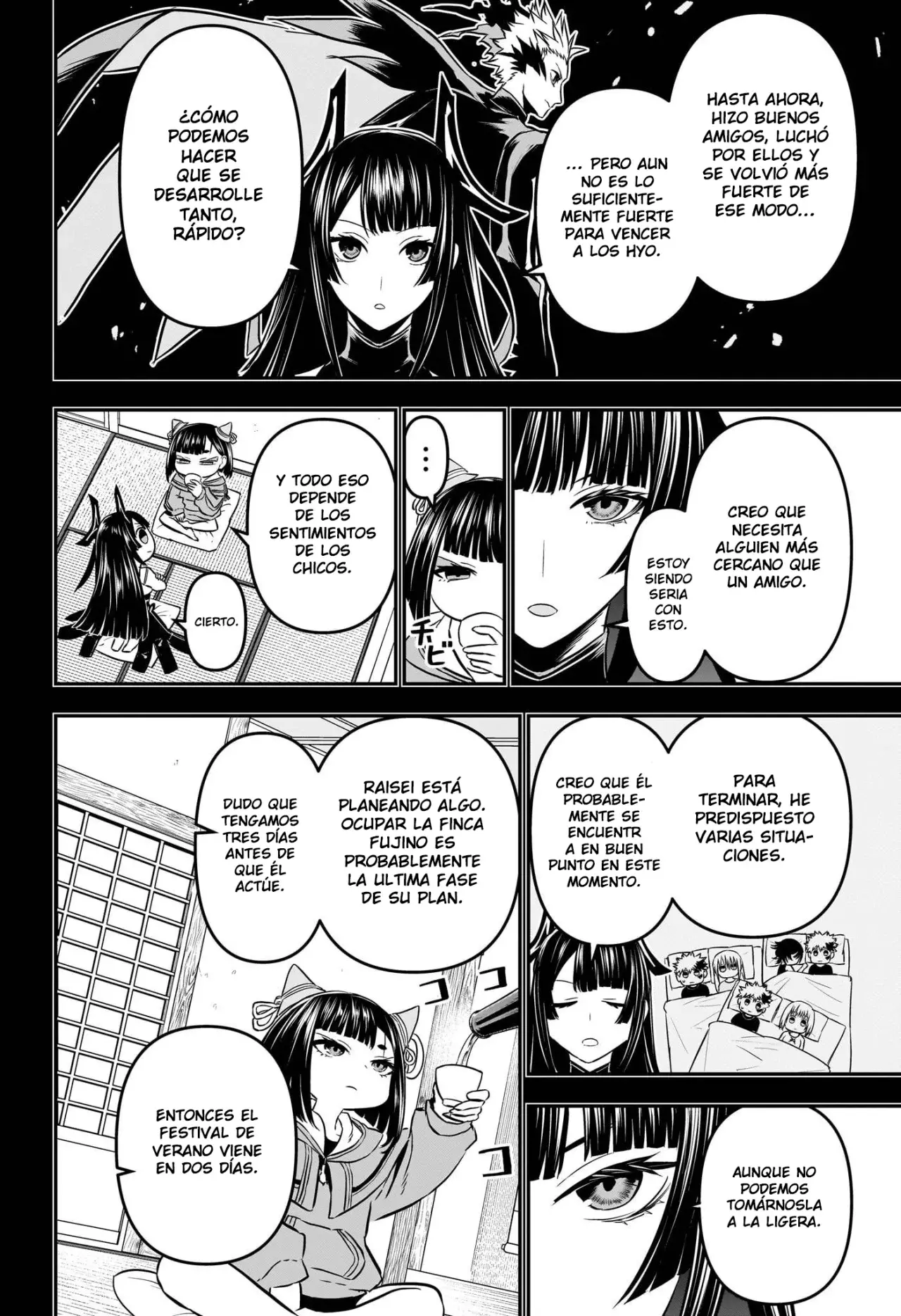 Nue's Exorcist Capitulo 90: Crecimiento rapido página 9