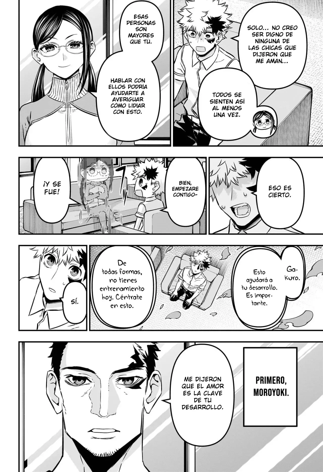 Nue's Exorcist Capitulo 91: Consejo de amor página 6