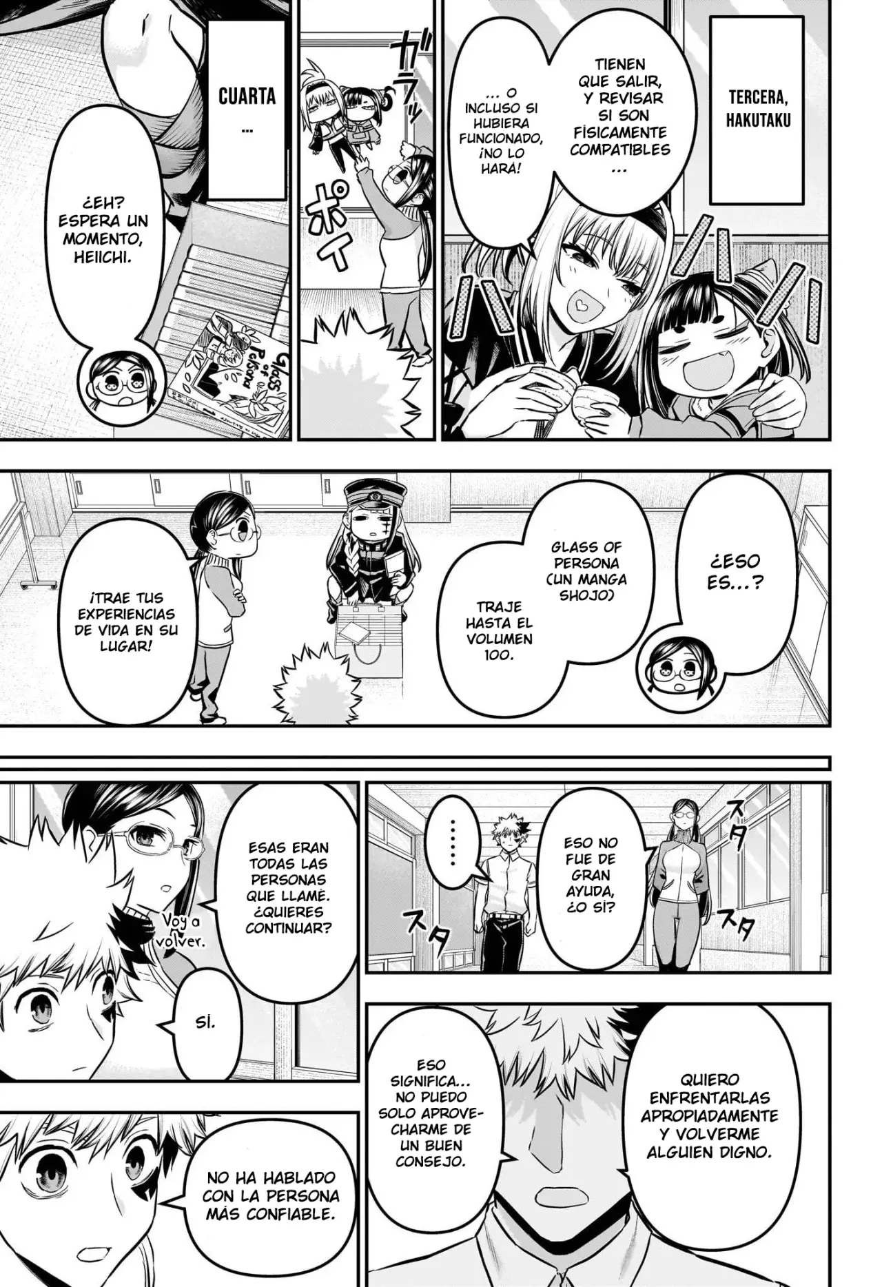 Nue's Exorcist Capitulo 91: Consejo de amor página 9