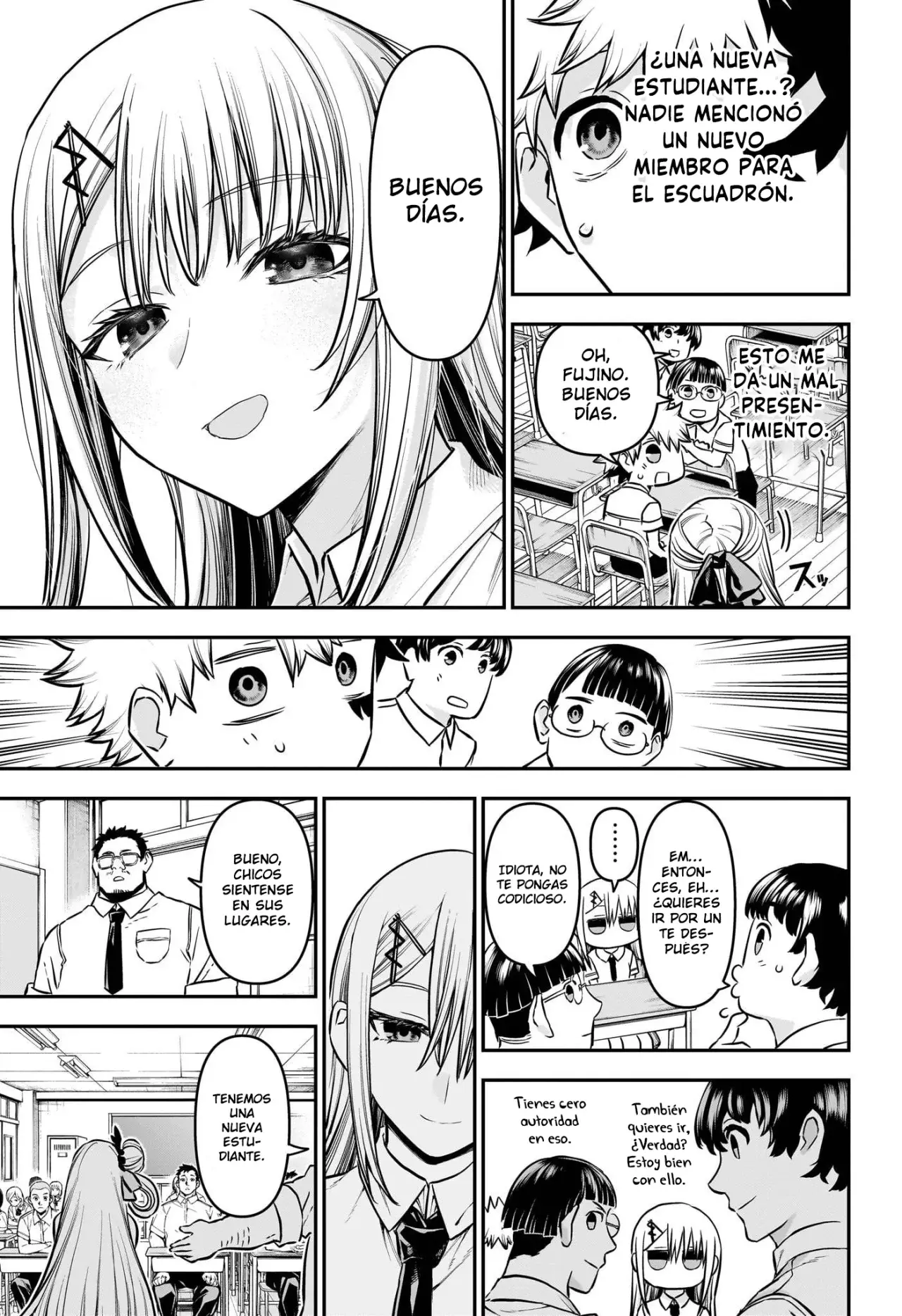 Nue's Exorcist Capitulo 92: Estudiante transferida página 4