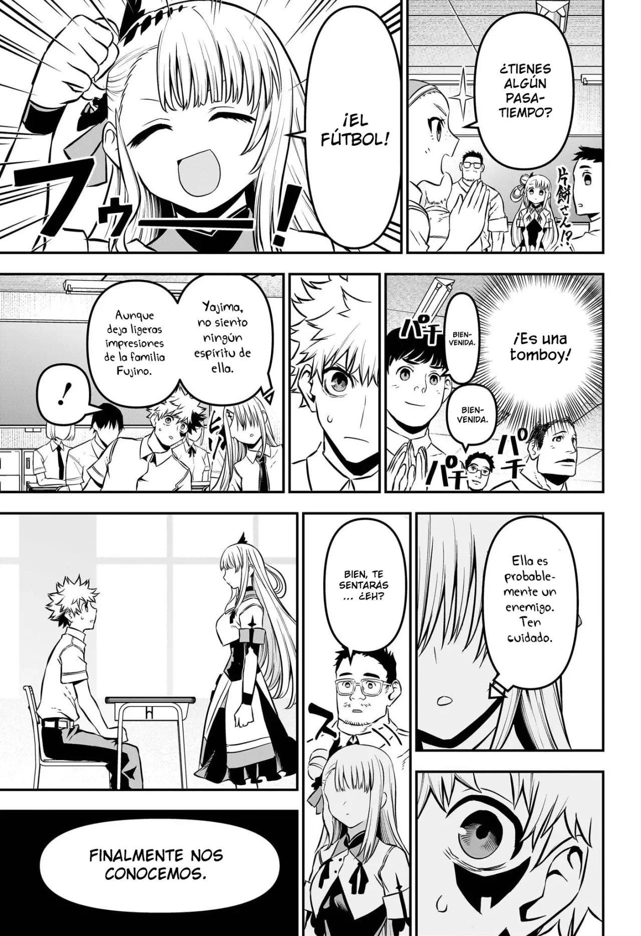 Nue's Exorcist Capitulo 92: Estudiante transferida página 6